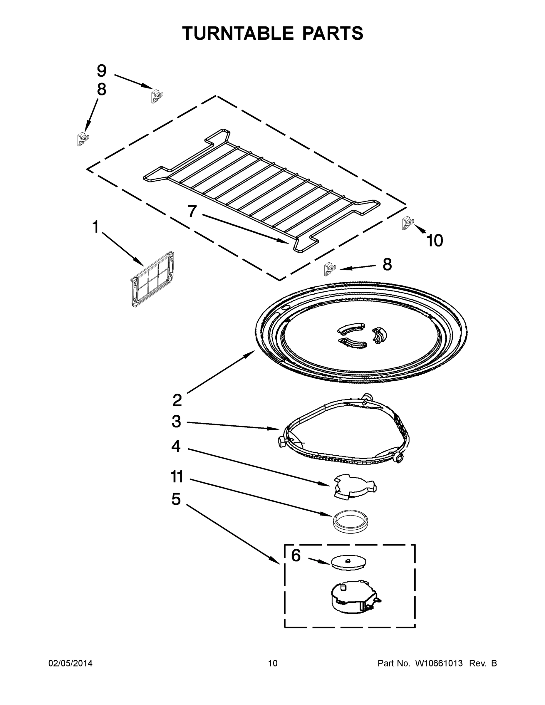 06 - TURNTABLE PARTS