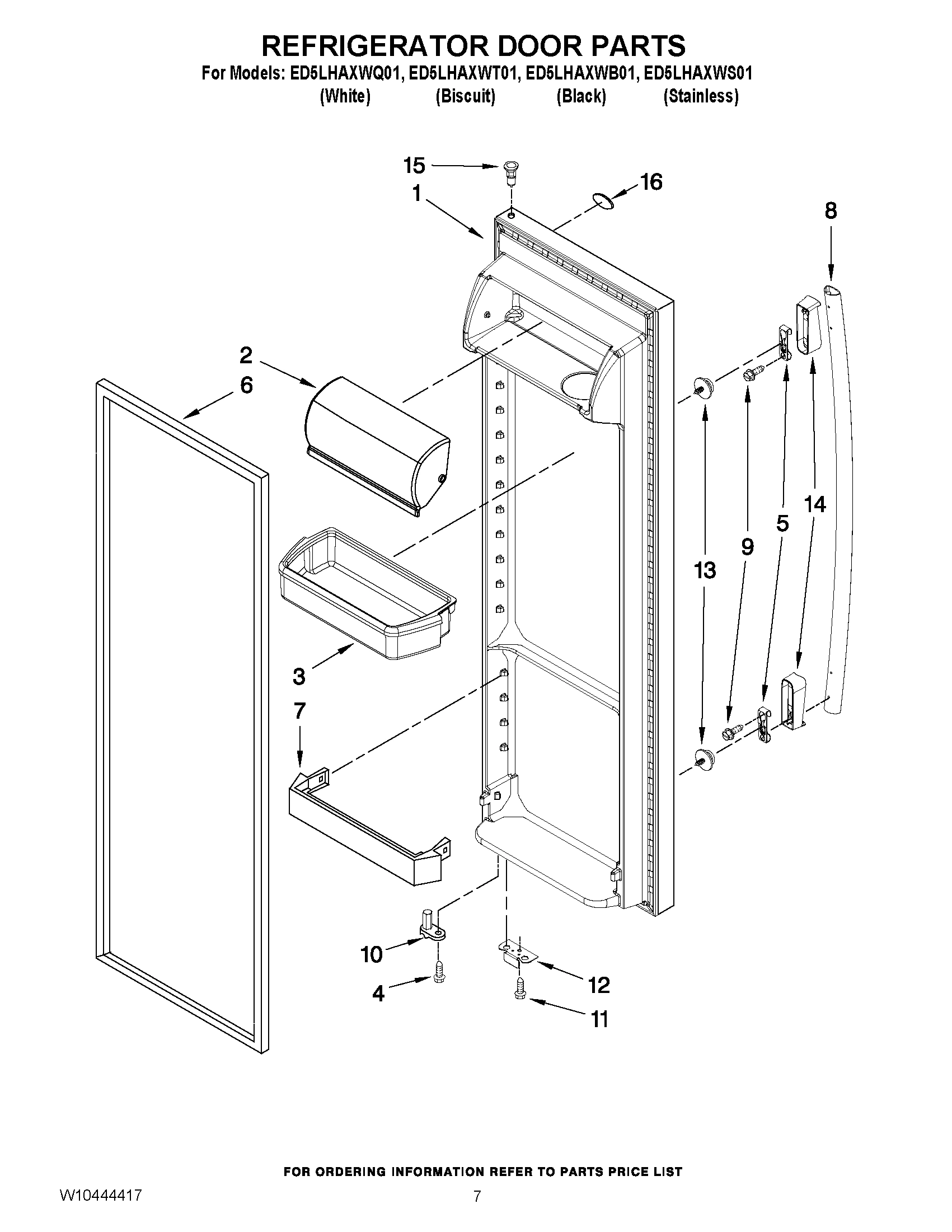 05 - REFRIGERATOR DOOR PARTS