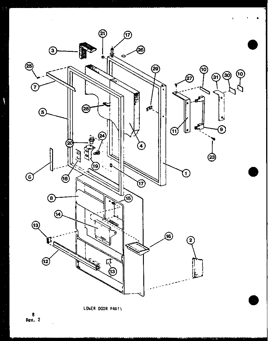04 - LOWER DOOR PARTS