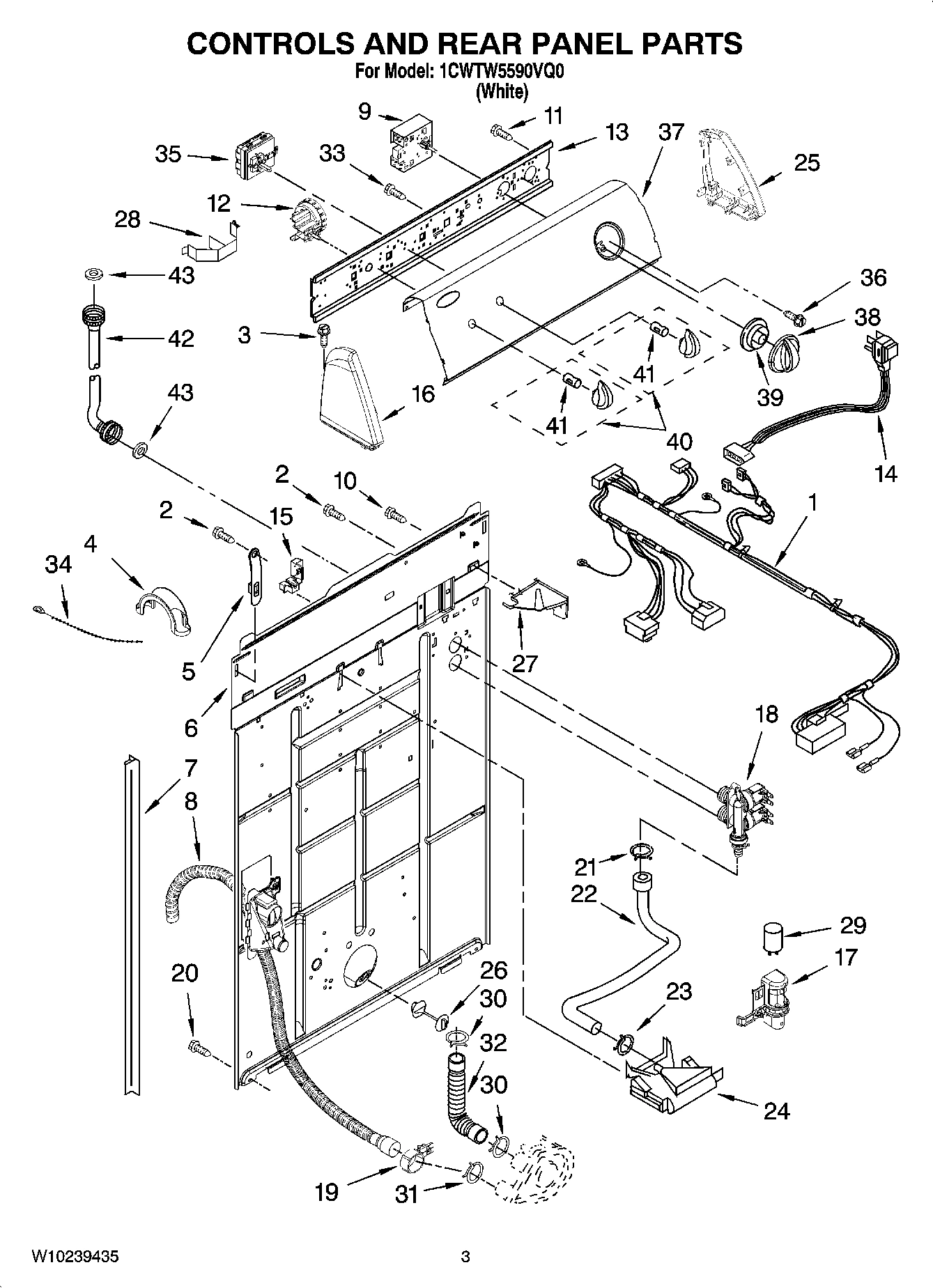 02 - CONTROLS AND REAR PANEL PARTS