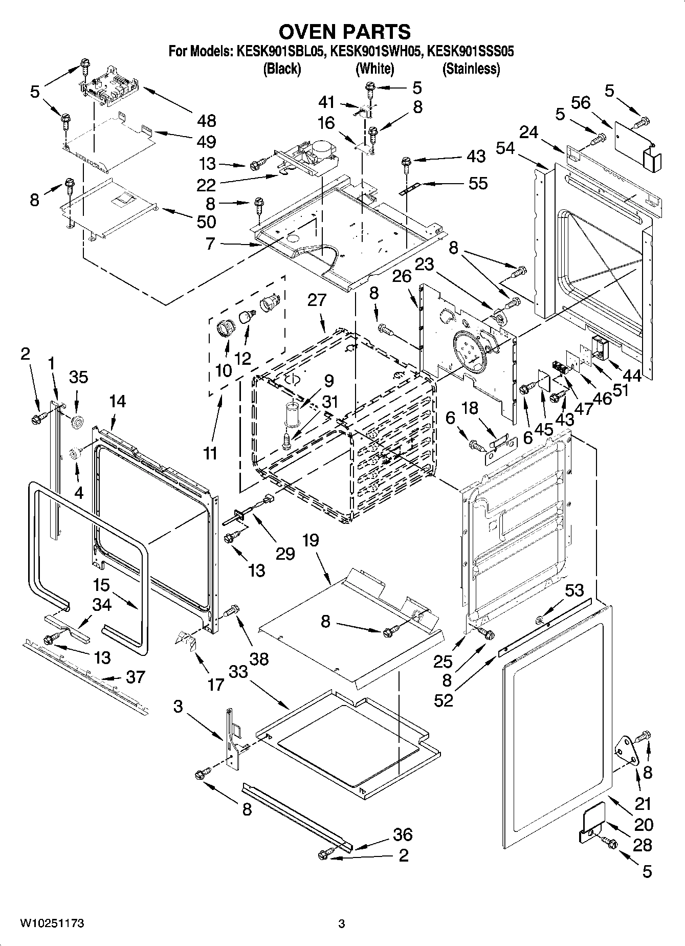 02 - OVEN PARTS
