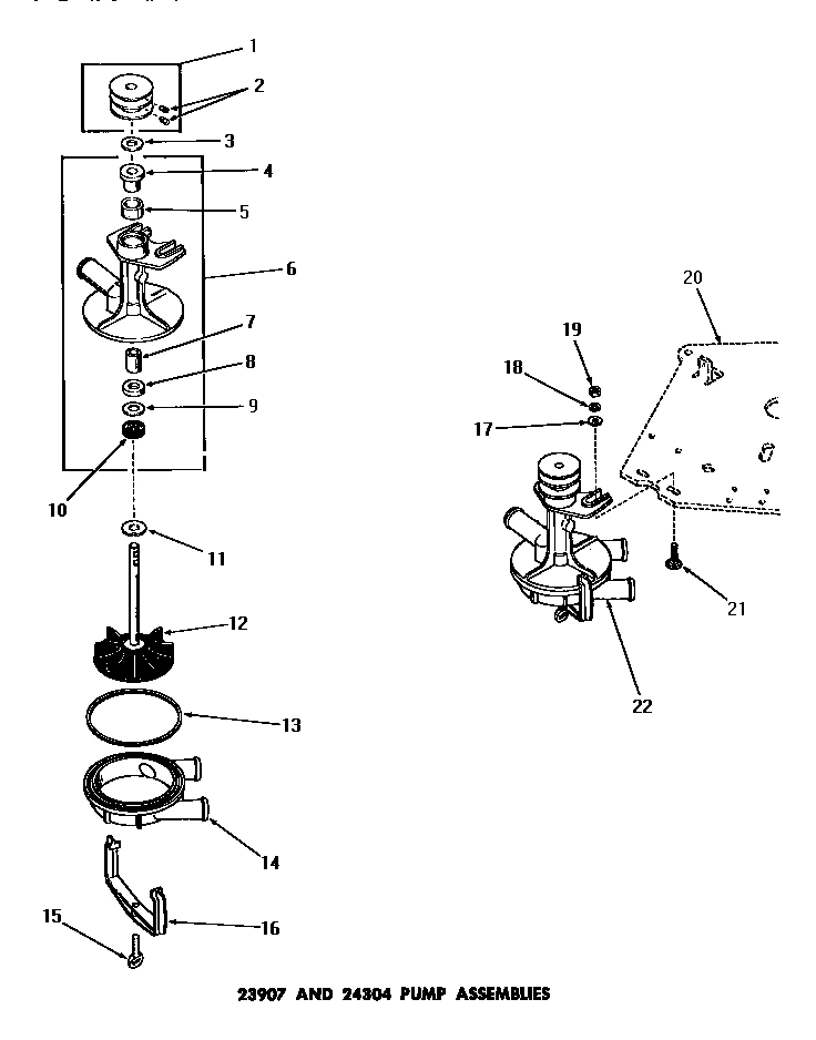 02 - 23907 AND 24304 PUMP ASSEMBLIES