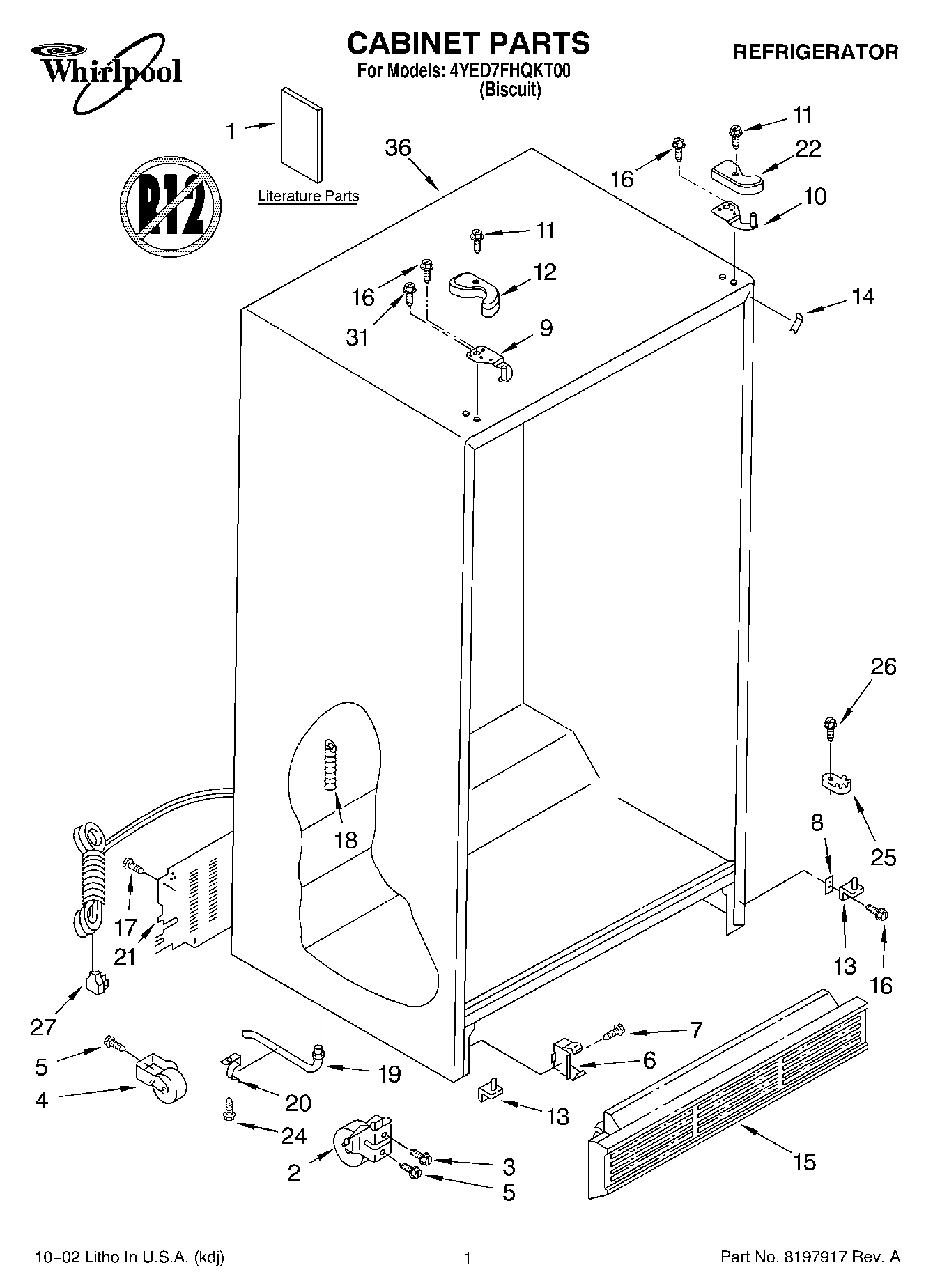 01 - CABINET, LITERATURE