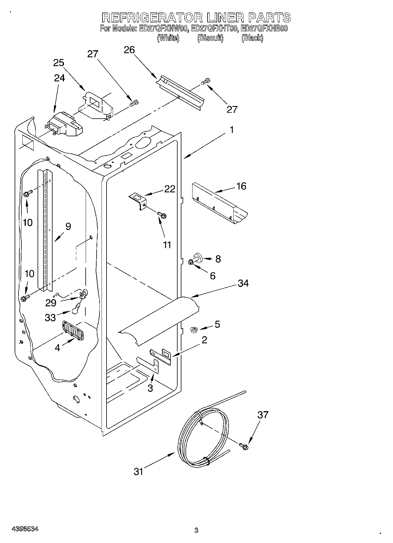 02 - REFRIGERATOR LINER