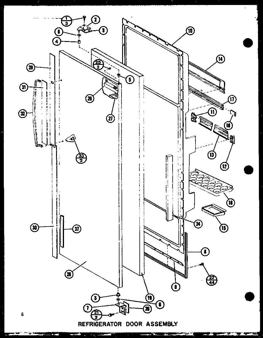10 - REF DOOR ASSY