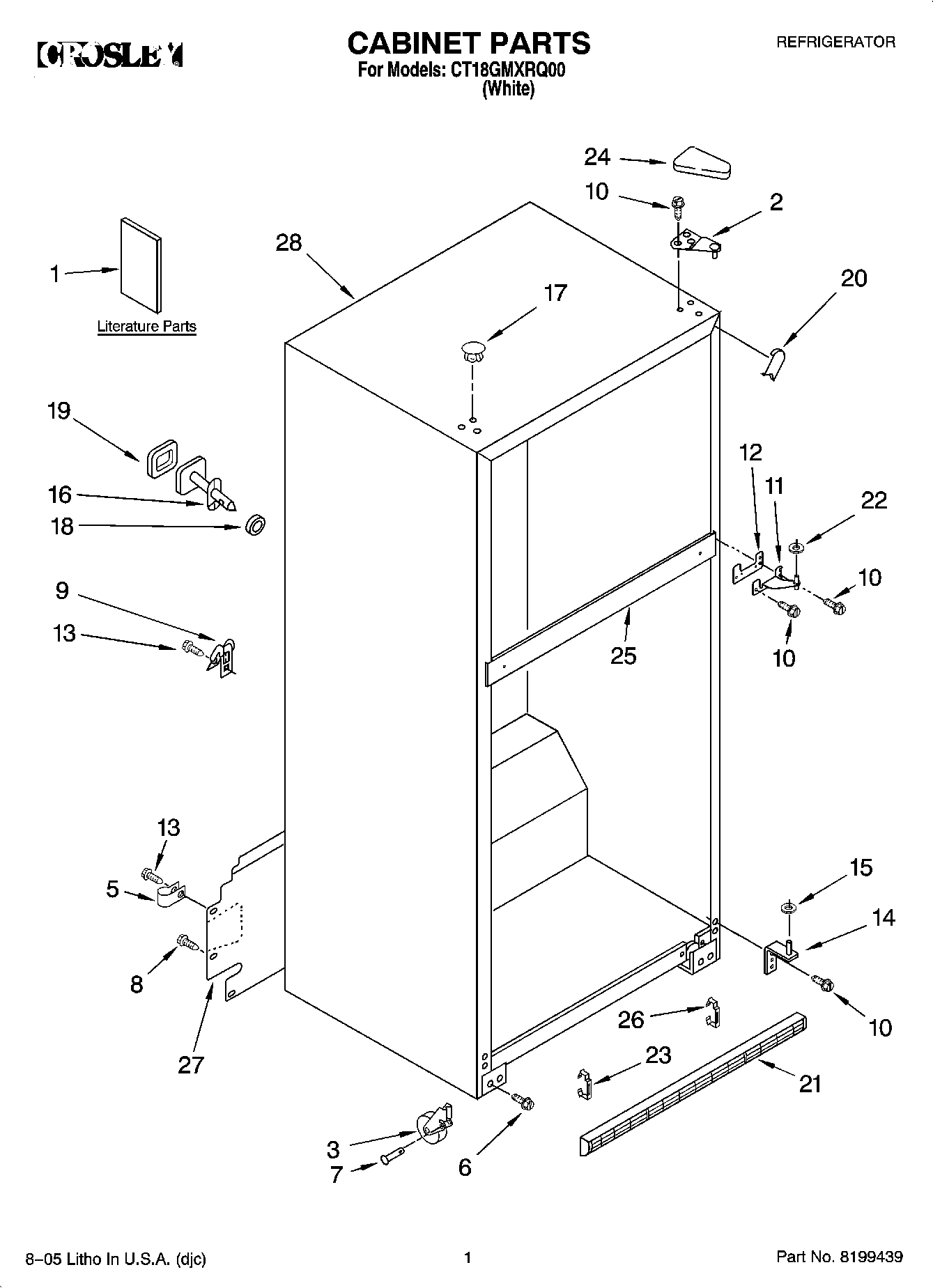 01 - CABINET PARTS