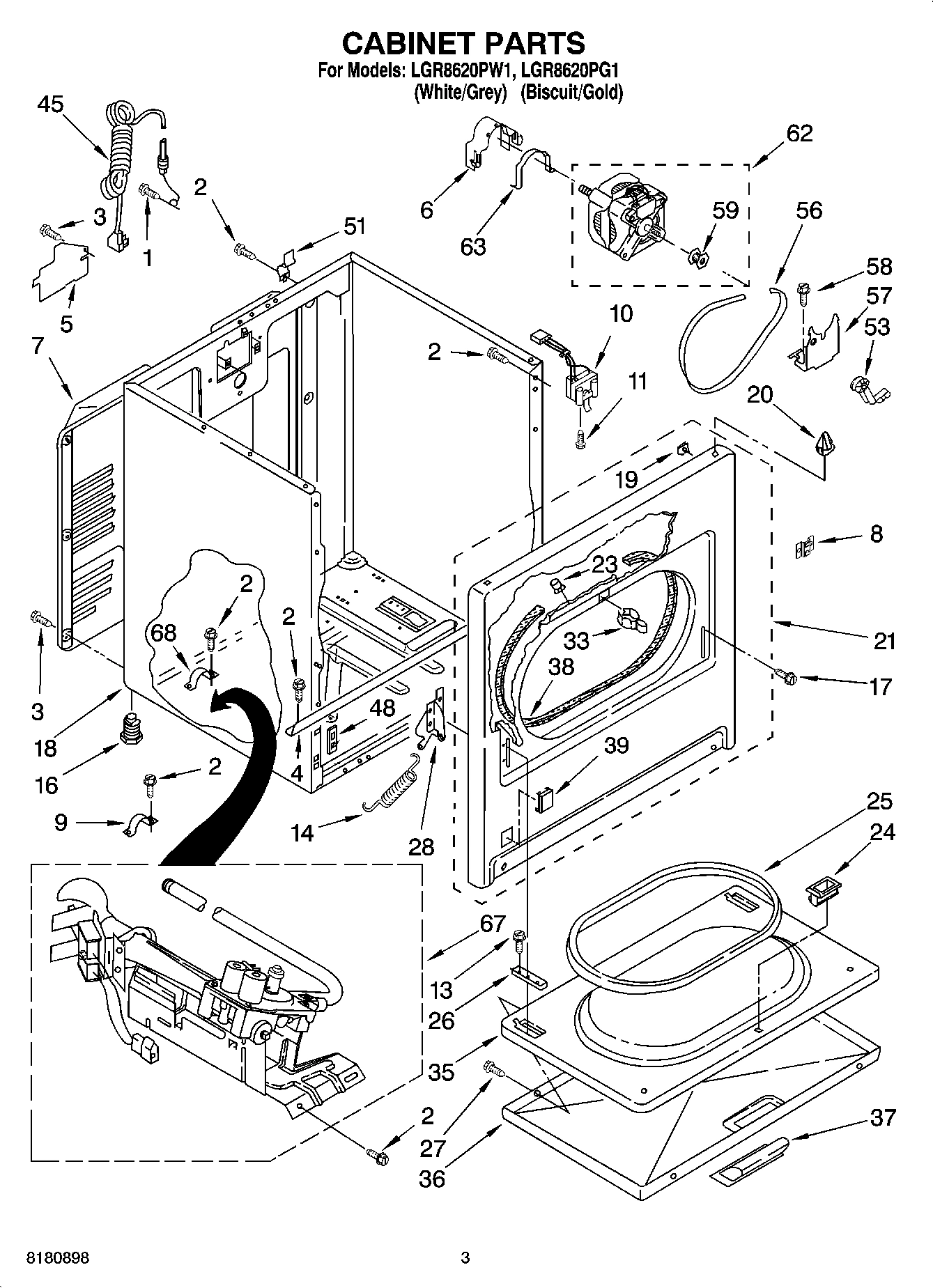 02 - CABINET PARTS