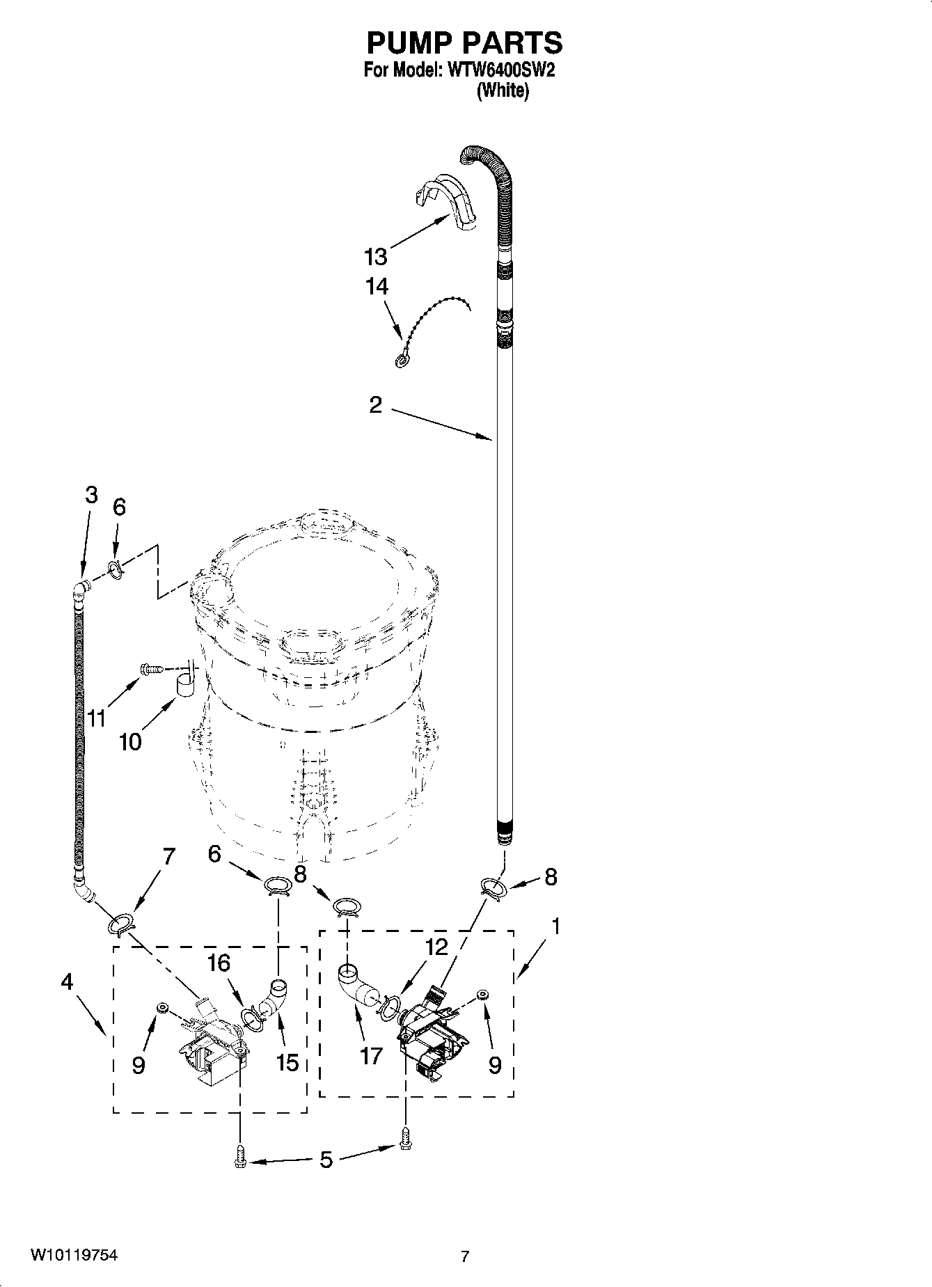 04 - PUMP PARTS, OPTIONAL PARTS (NOT INCLUDED)