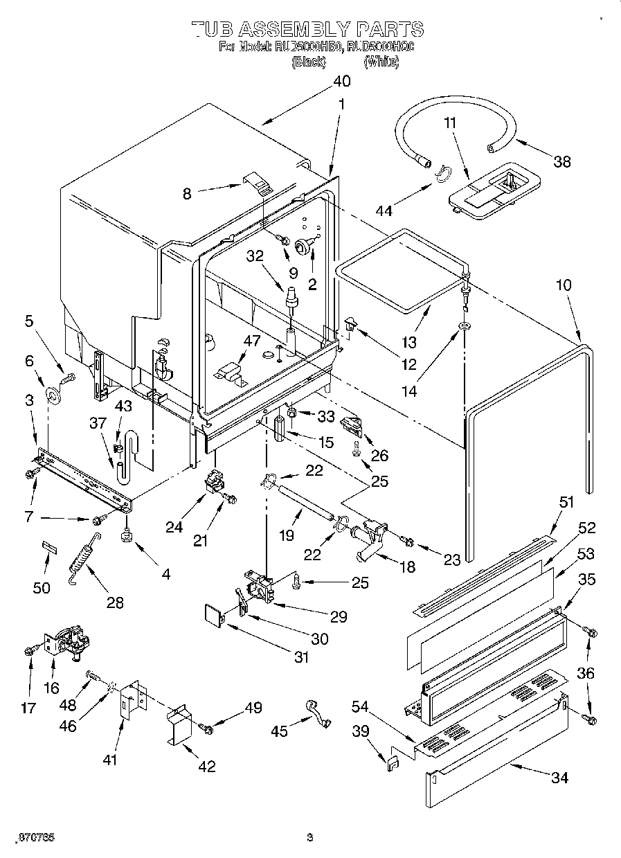 03 - TUB ASSEMBLY