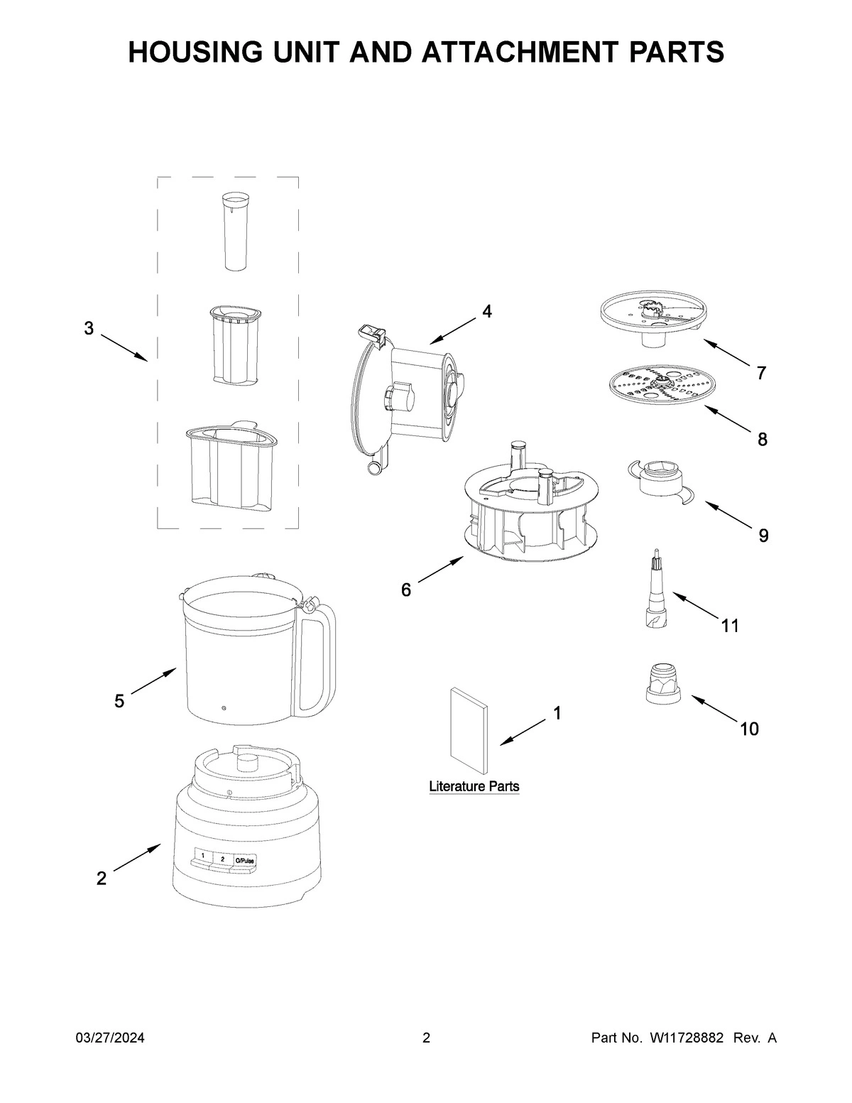 02 - HOUSING UNIT AND ATTACHMENT PARTS