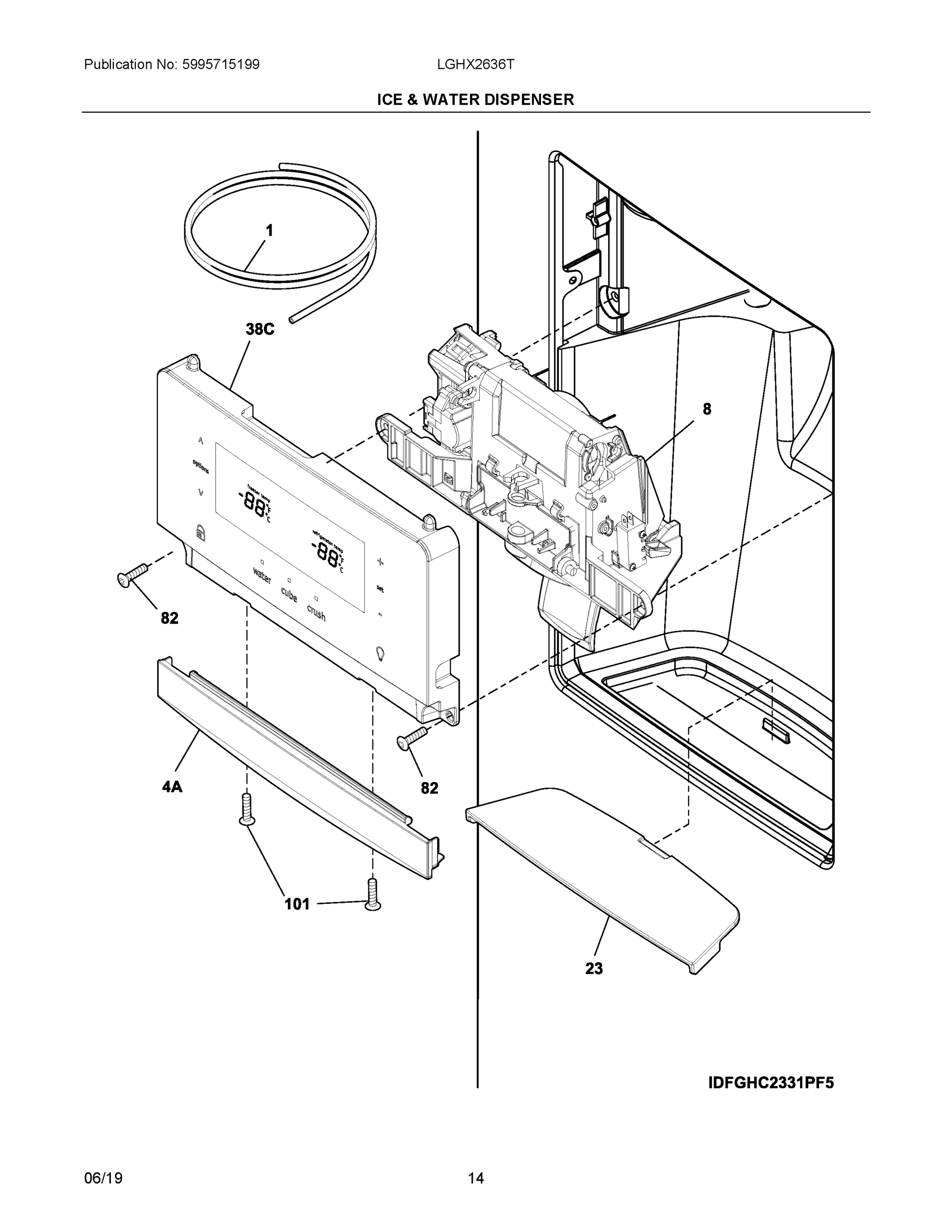 08 - ICE & WATER DISPENSER
