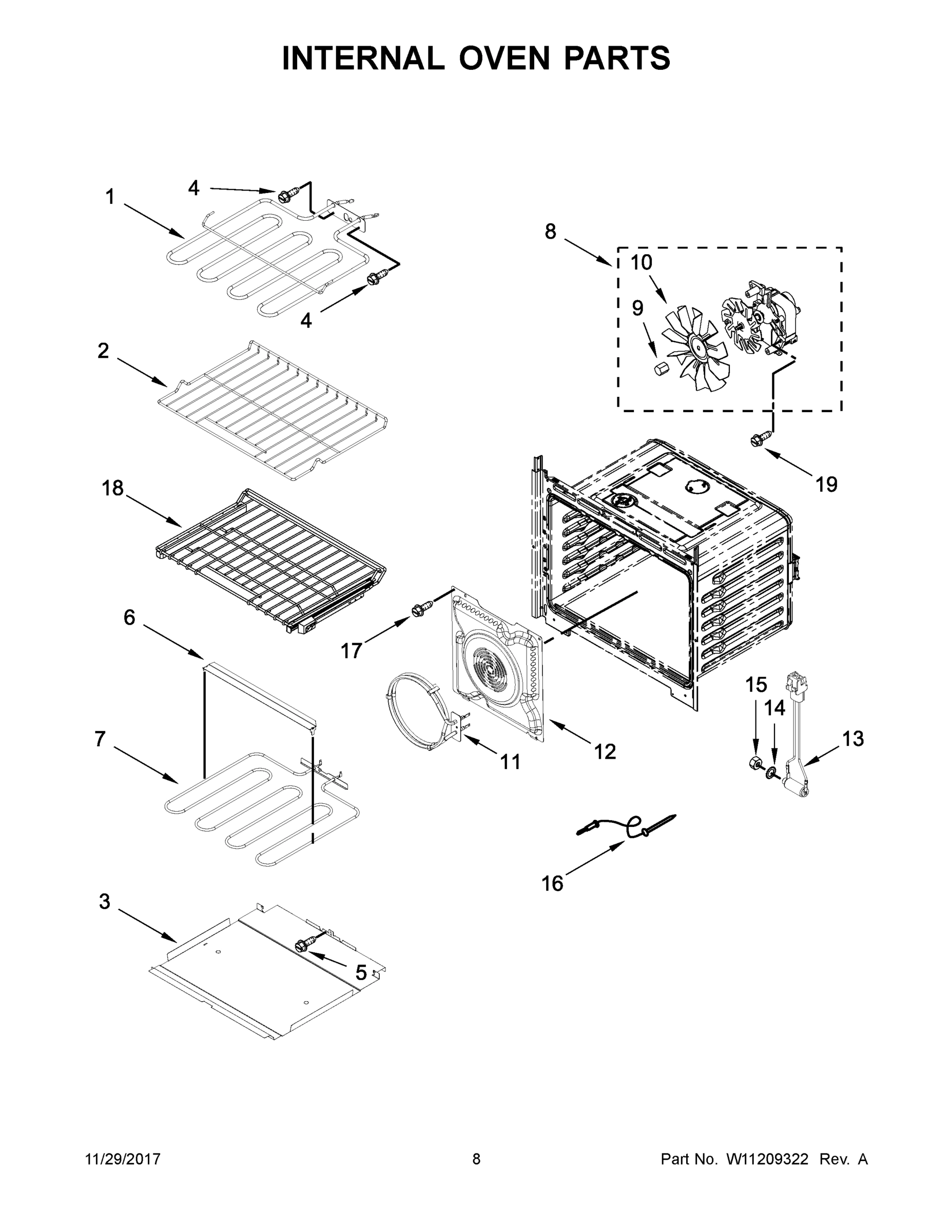 05 - INTERNAL OVEN PARTS