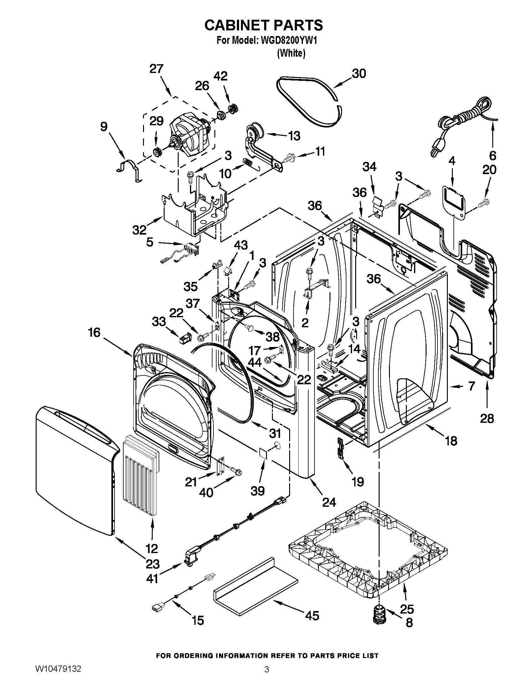 02 - CABINET PARTS
