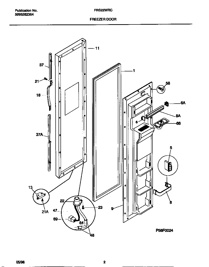 02 - FREEZER DOOR