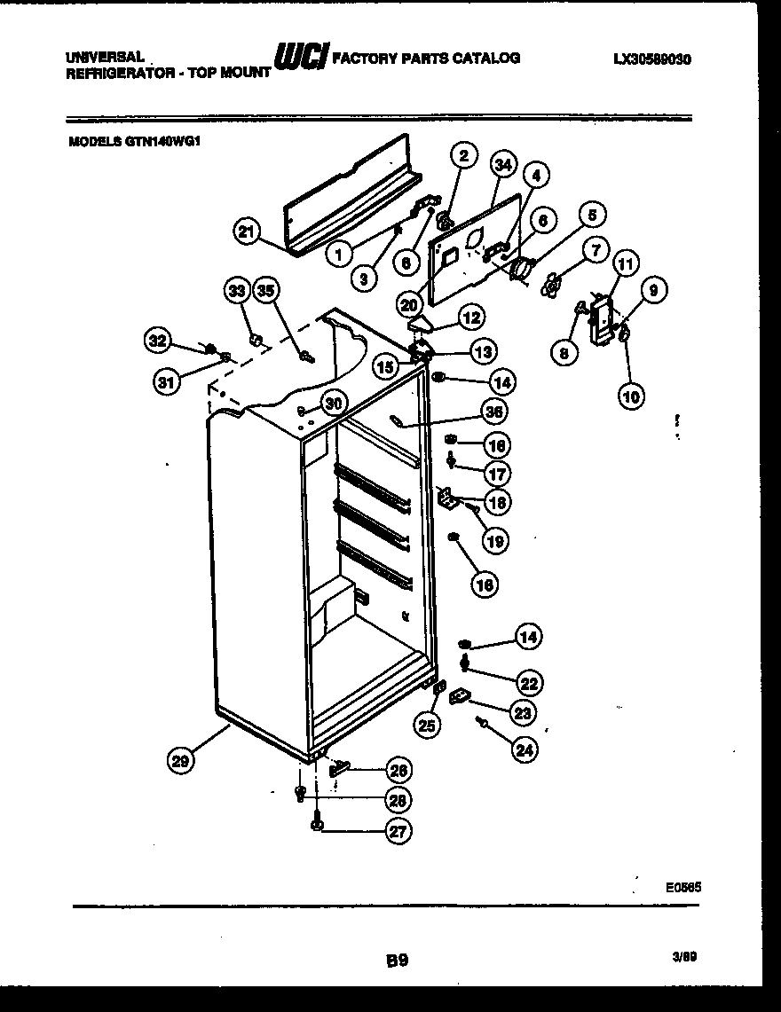 03 - CABINET PARTS