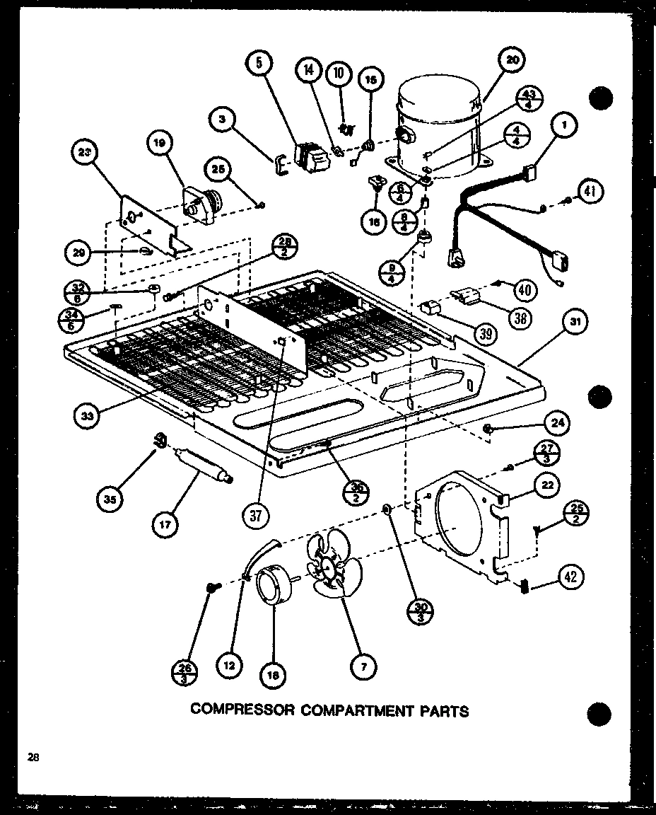 01 - COMPRESSOR COMPARTMENT PARTS