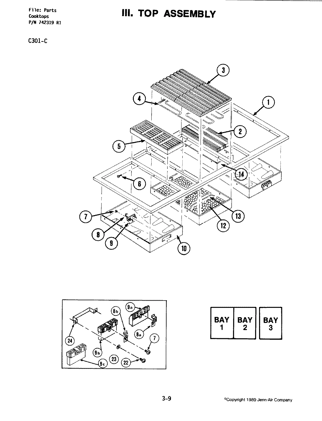 04 - TOP ASSEMBLY (C301-C)
