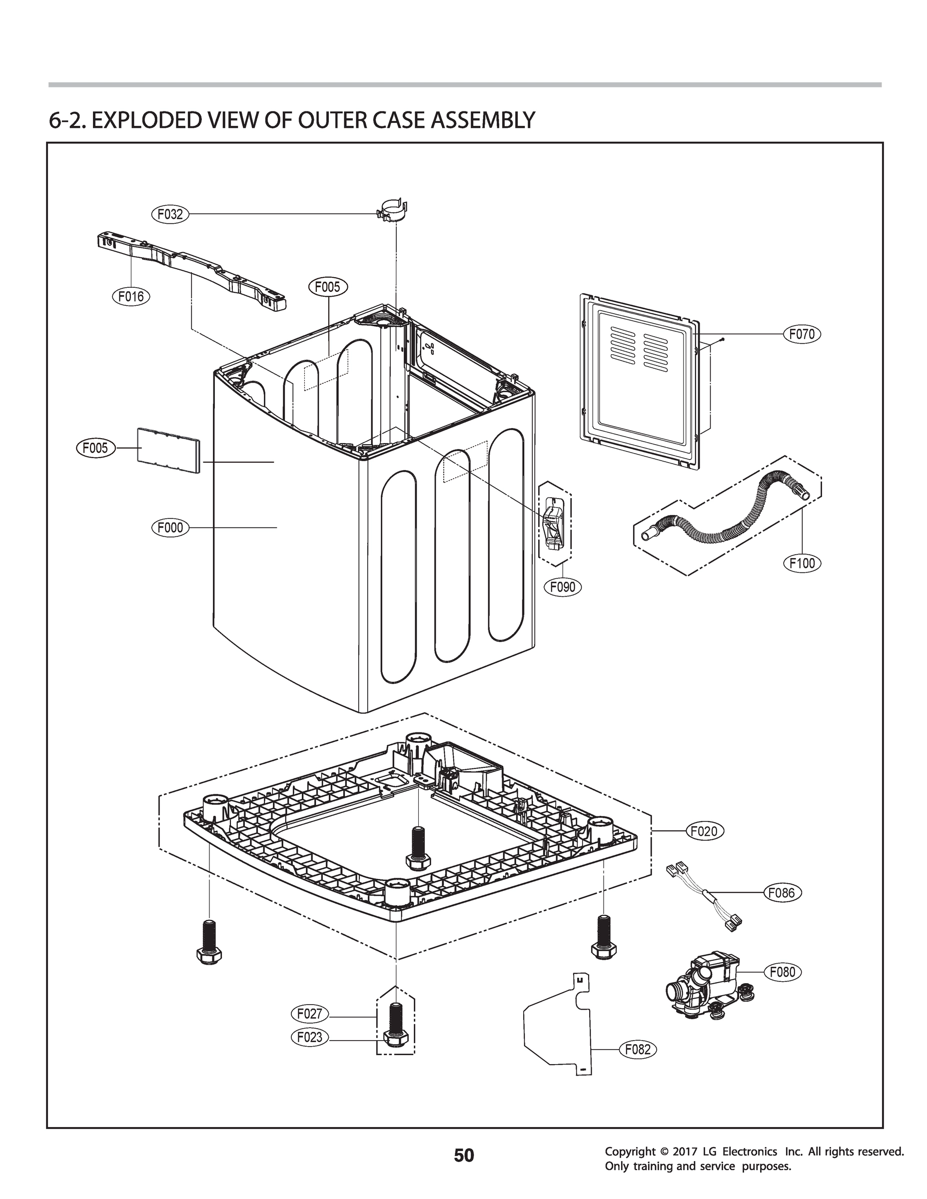 OUTER CASE ASSEMBLY