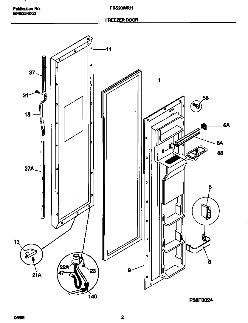 02 - FREEZER DOOR