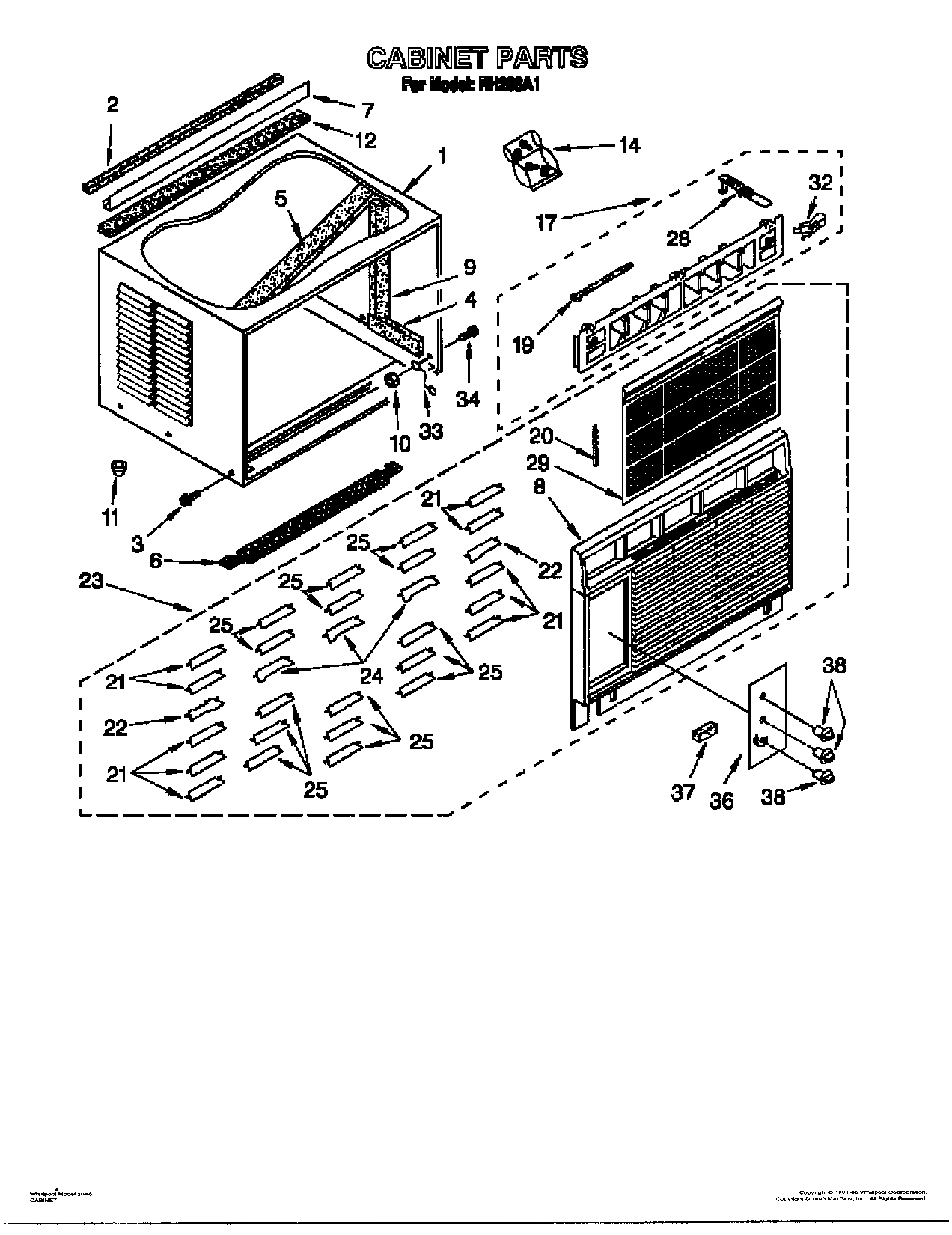04 - CABINET PARTS