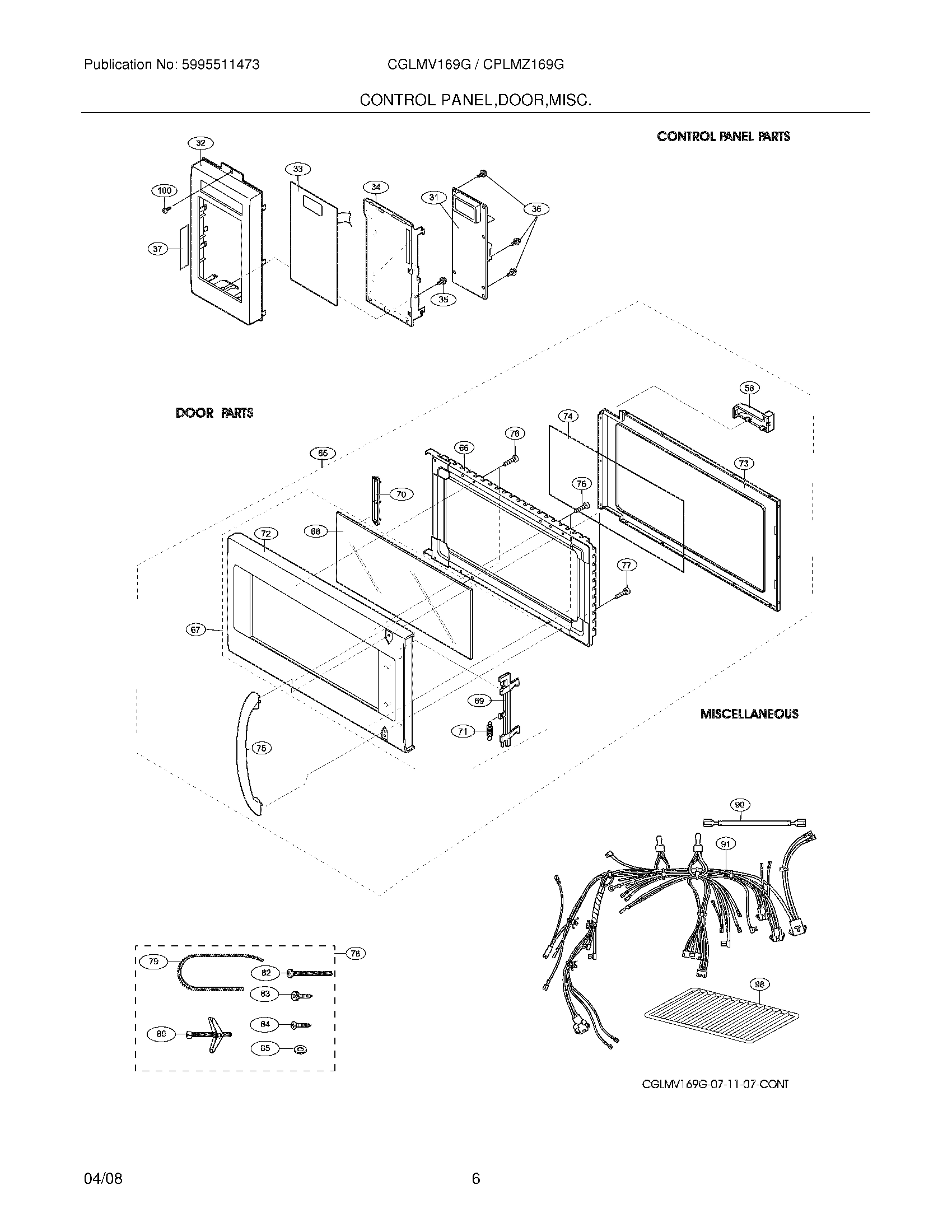 05 - CONTROL PANEL,DOOR,MISC.
