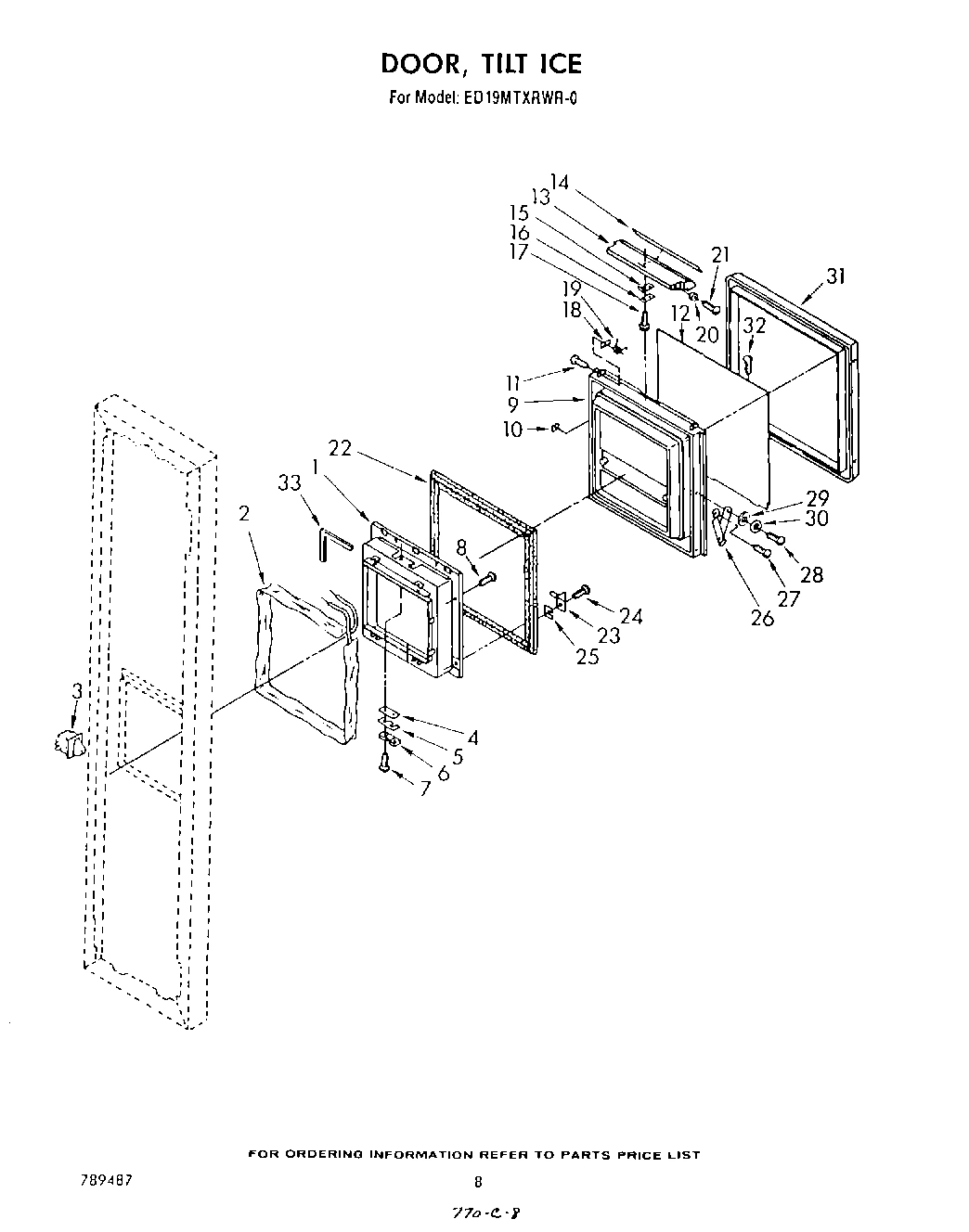 05 - DOOR, TILT ICE