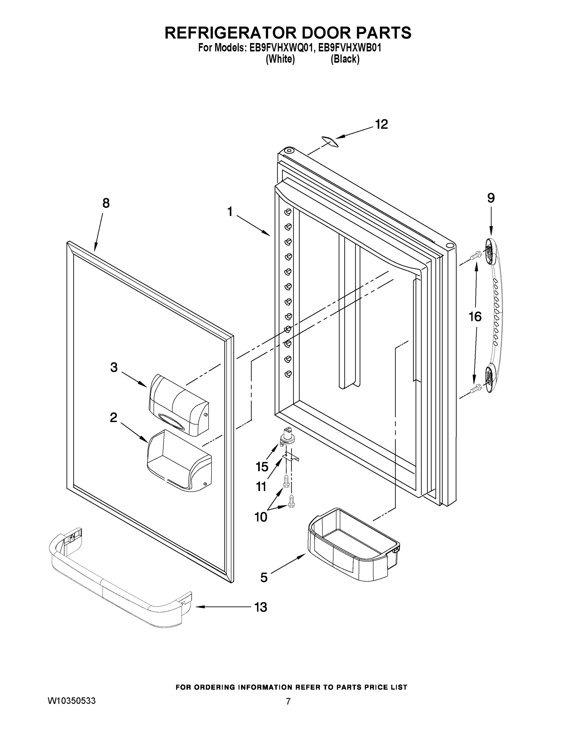 05 - REFRIGERATOR DOOR PARTS