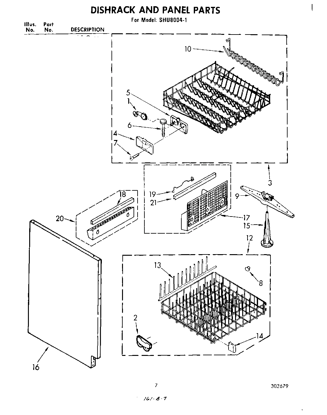 05 - DISHRACK AND PANEL
