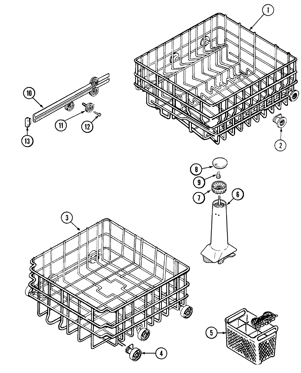 04 - TRACK & RACK ASSEMBLY