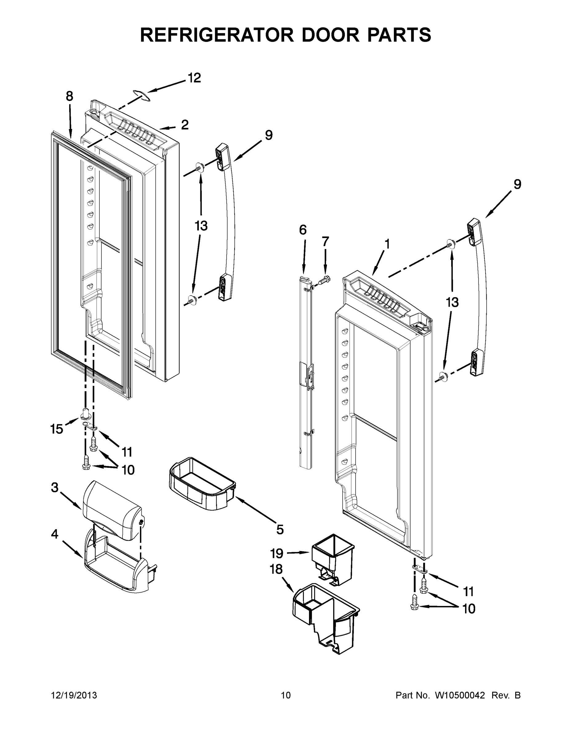 06 - REFRIGERATOR DOOR PARTS