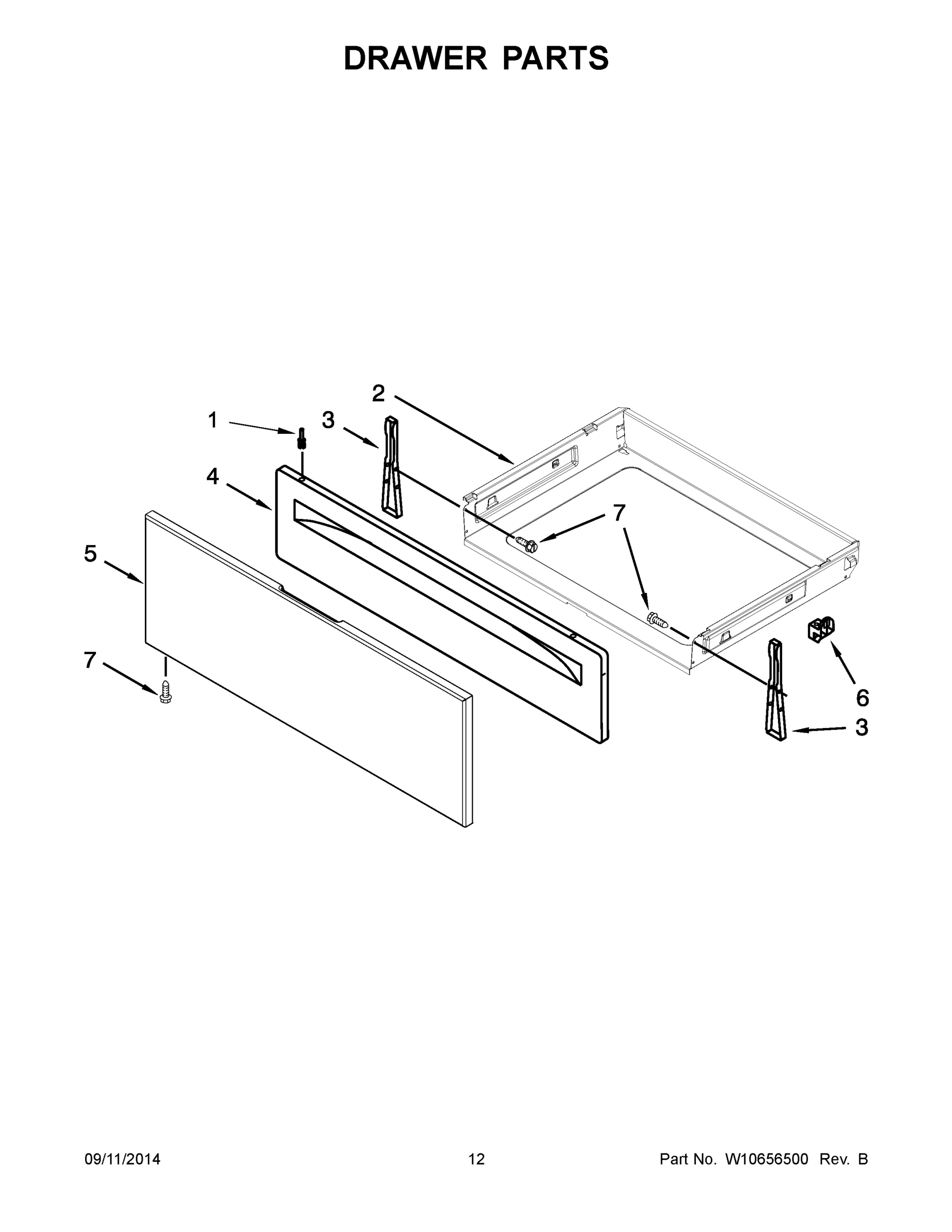 07 - DRAWER PARTS