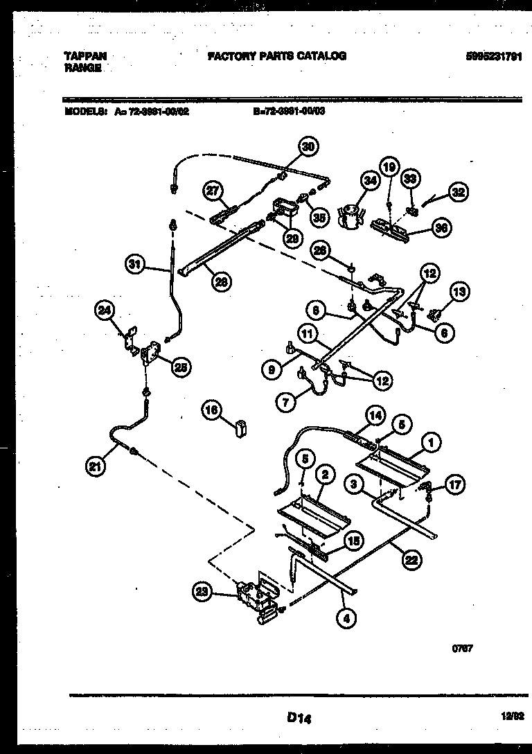 06 - BURNER, MANIFOLD AND GAS CONTROL