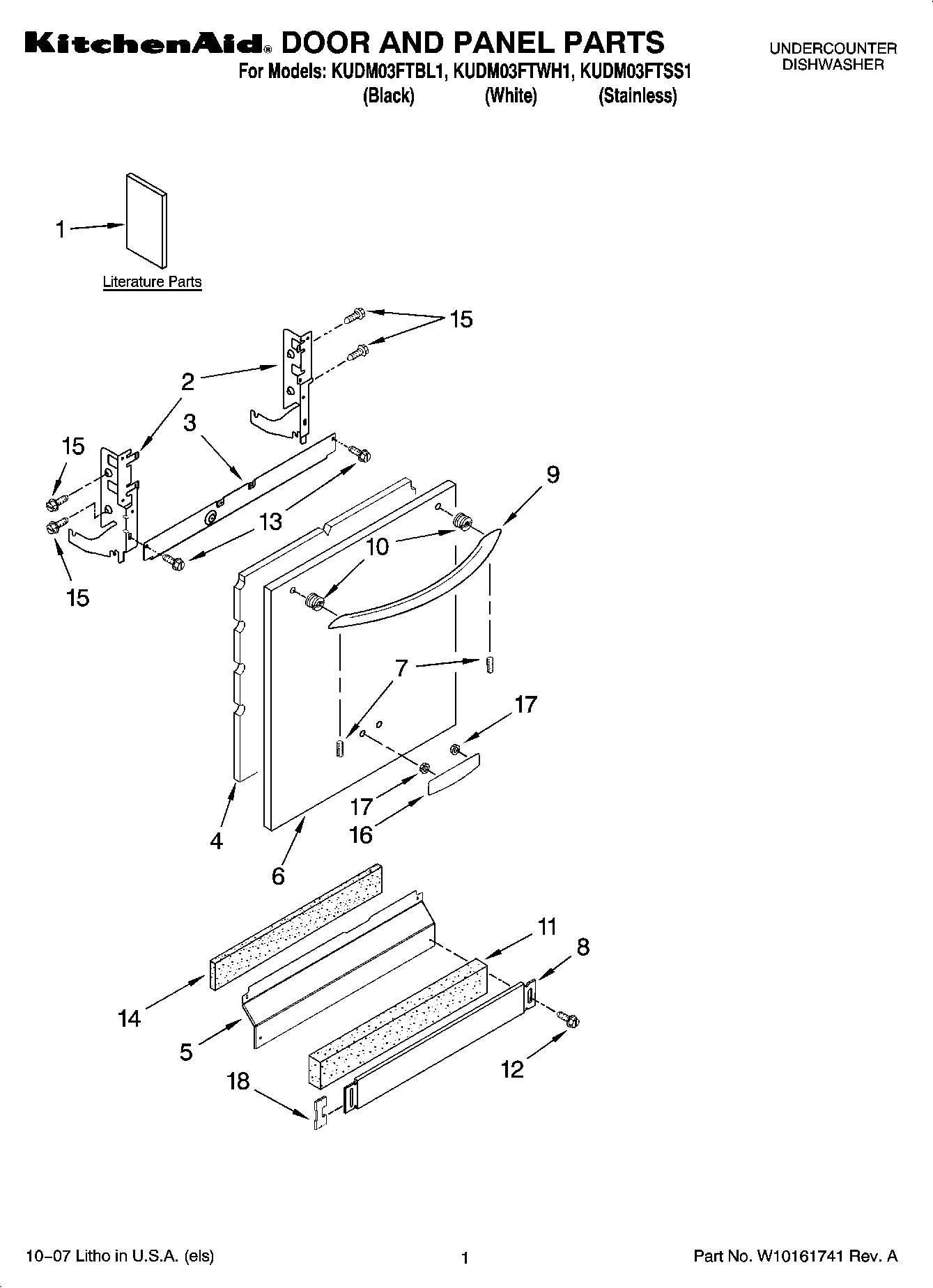 01 - DOOR AND PANEL PARTS