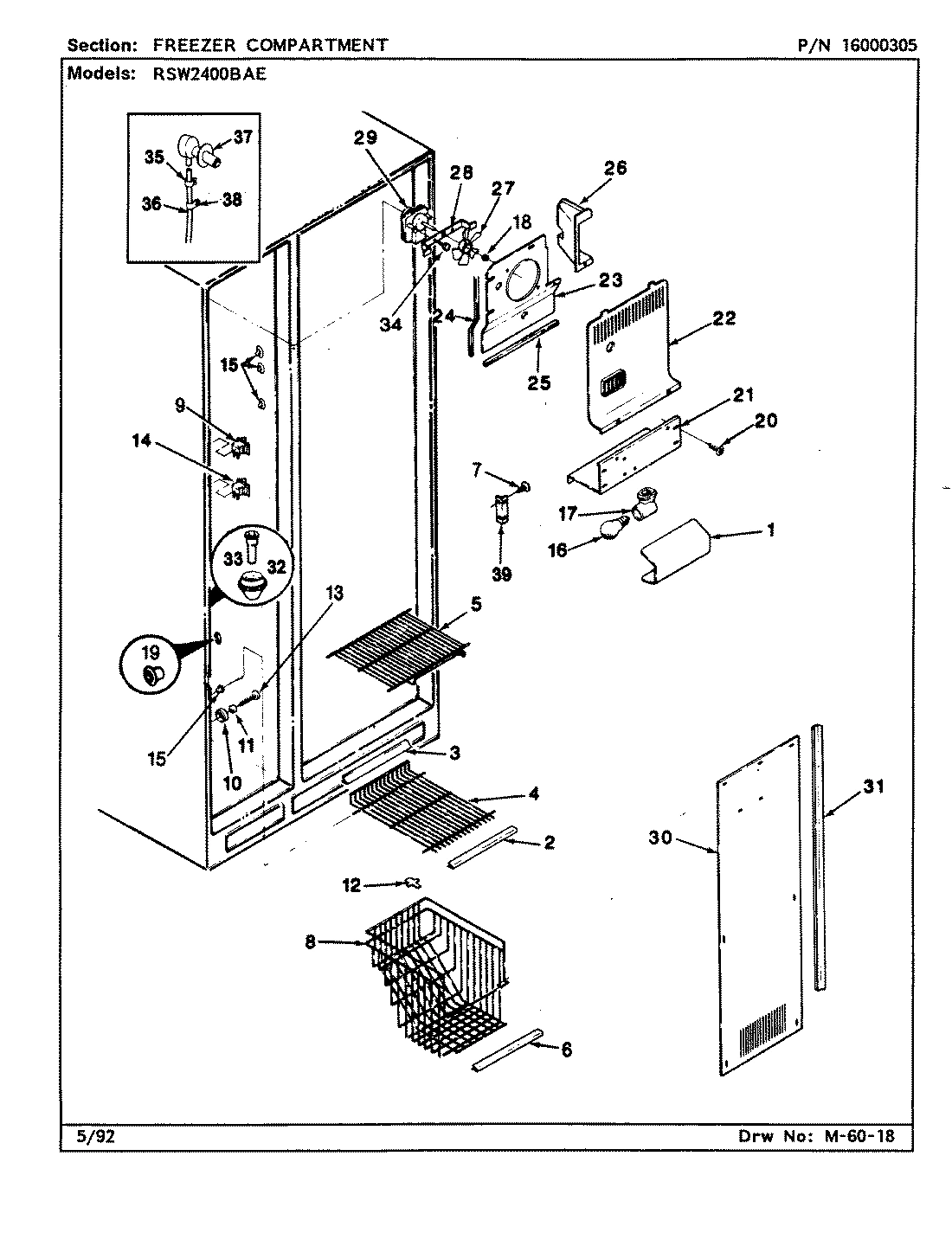 01 - FREEZER COMPARTMENT