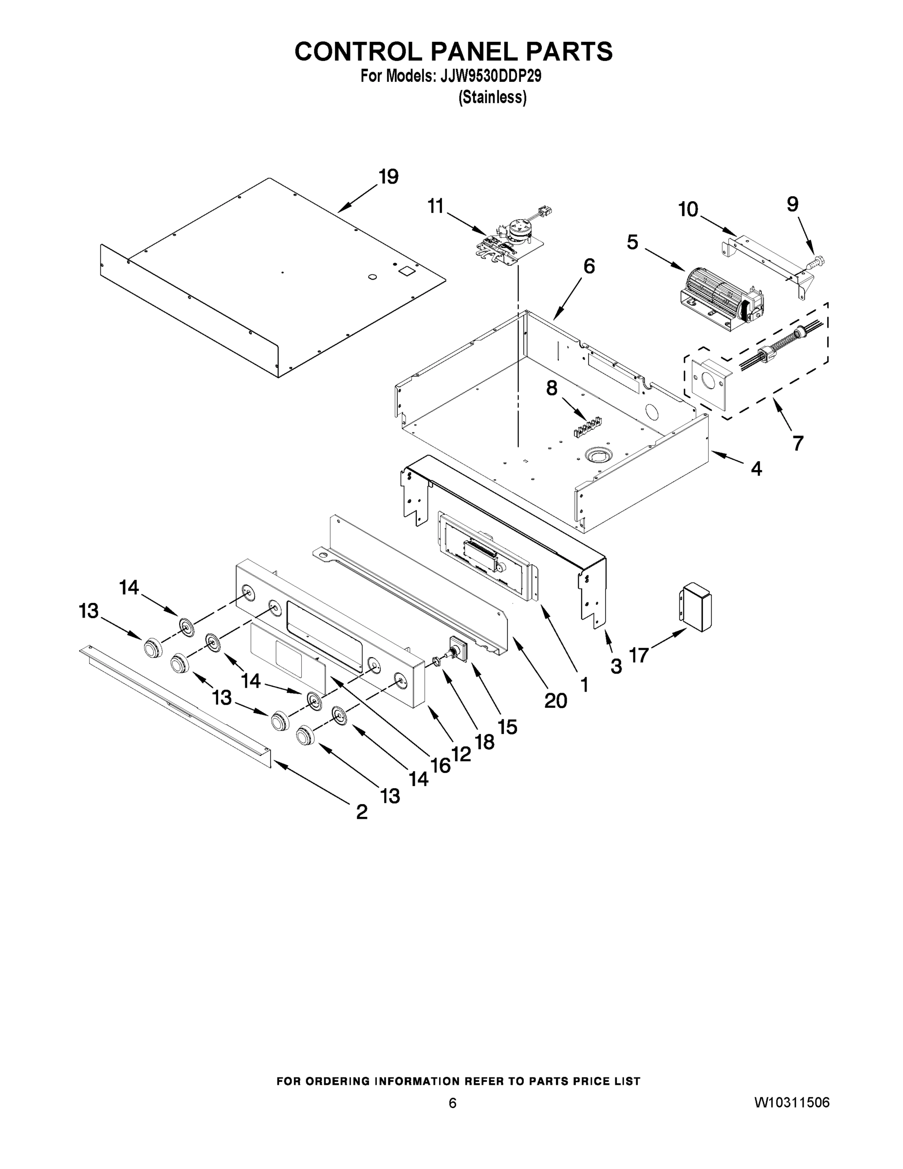 04 - CONTROL PANEL PARTS