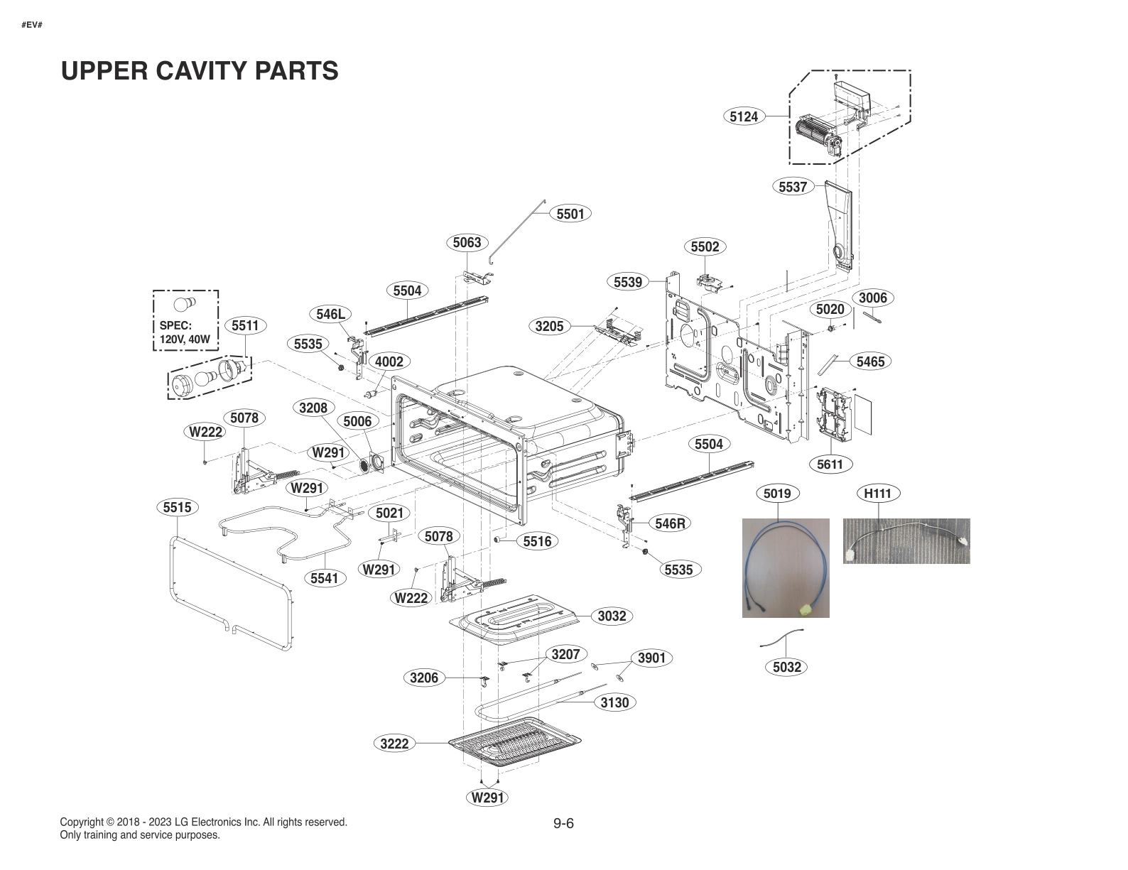 UPPER CAVITY PARTS