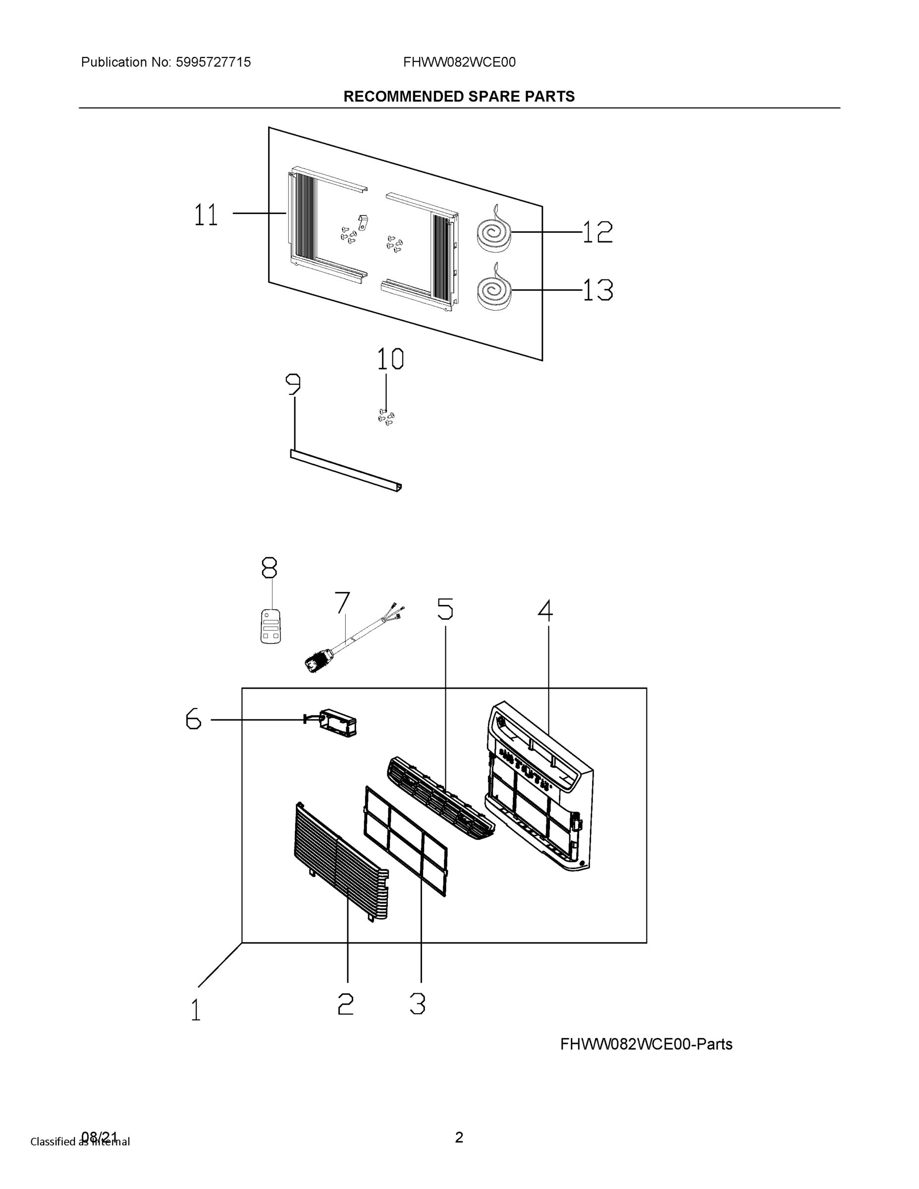02 - RECOMMENDED SPARE PARTS