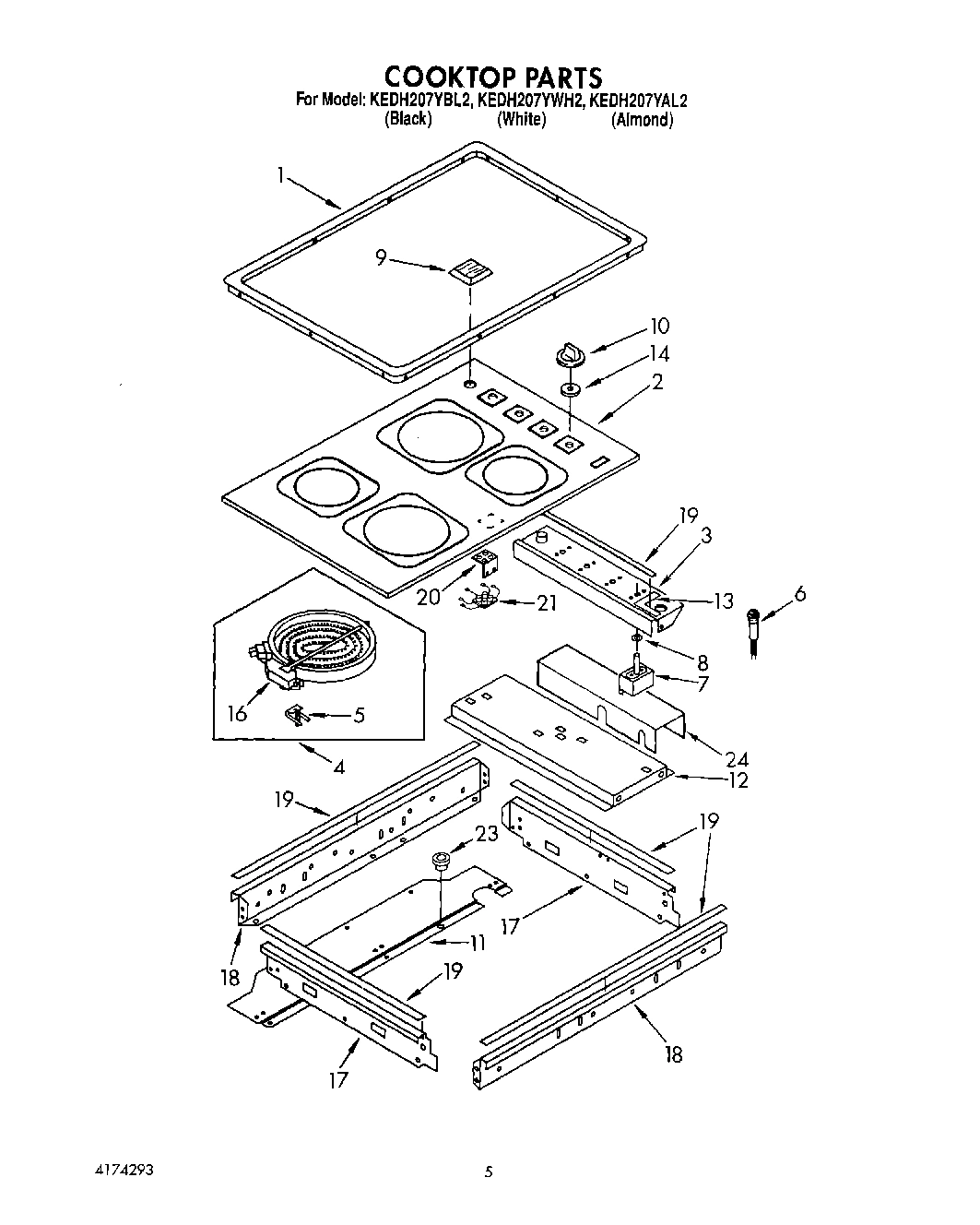 04 - COOKTOP, OPTIONAL