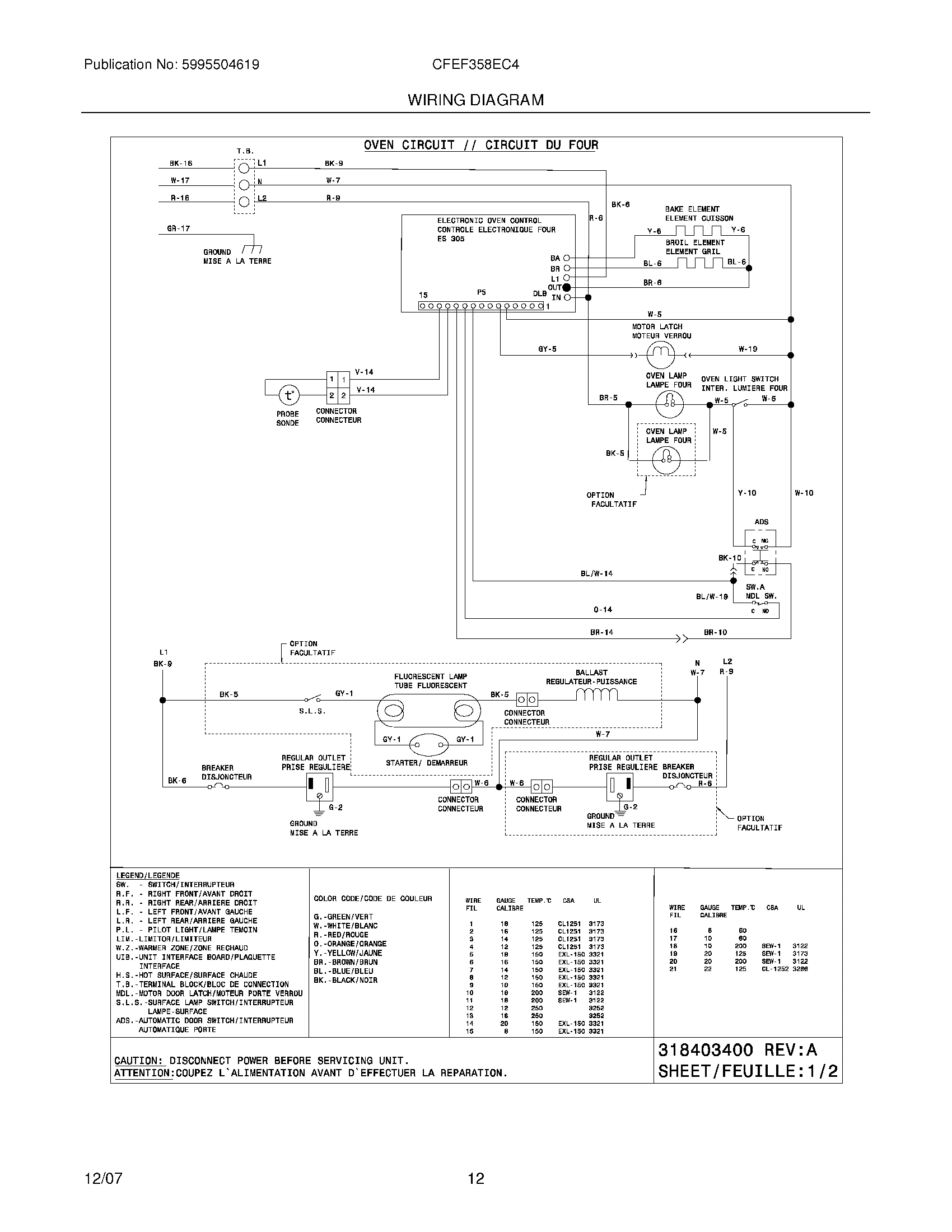 12 - WIRING DIAGRAM