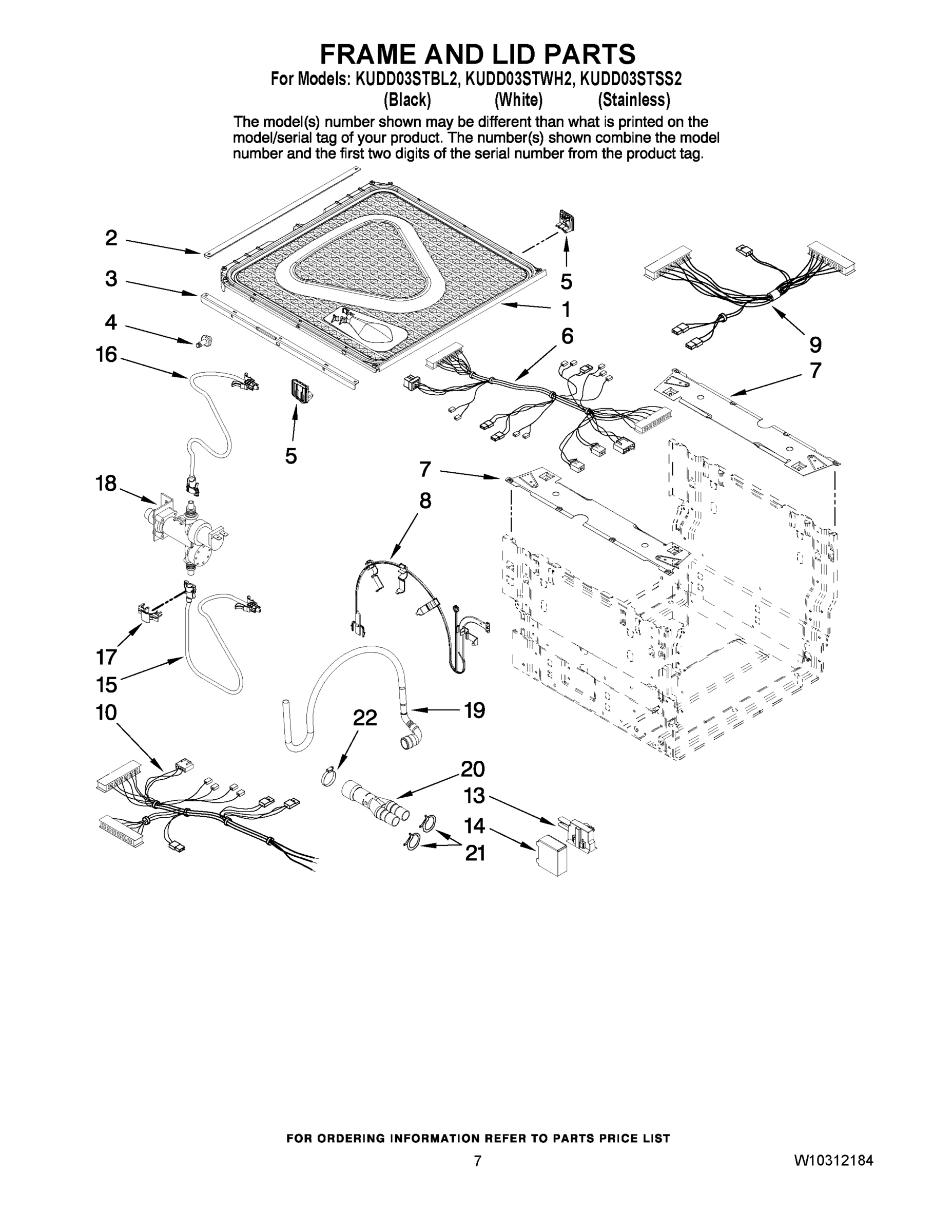 05 - FRAME AND LID PARTS