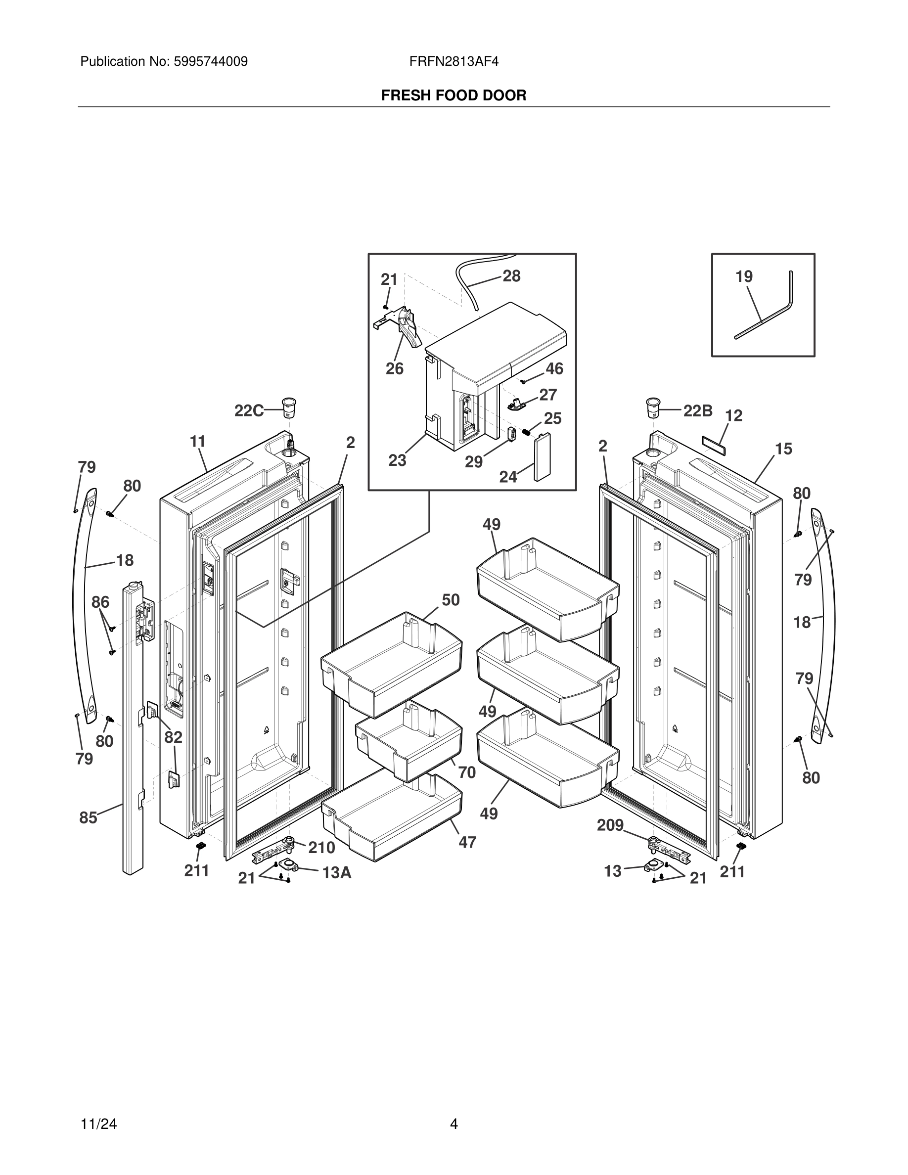 05 - FRESH FOOD DOOR