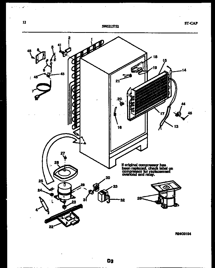 07 - SYSTEM AND AUTOMATIC DEFROST PARTS
