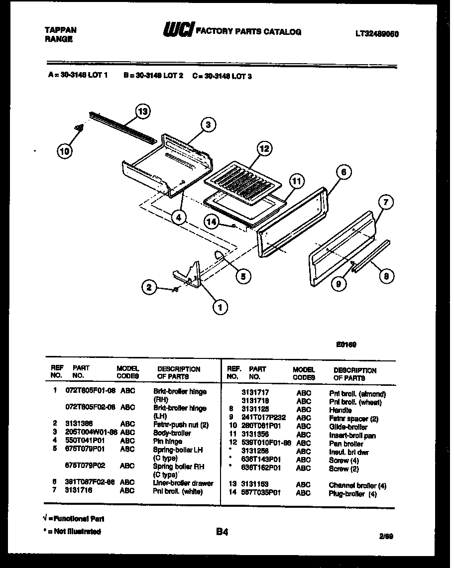 04 - BROILER DRAWER PARTS