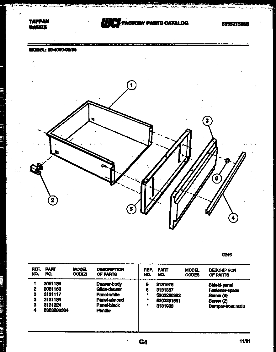 04 - DRAWER PARTS