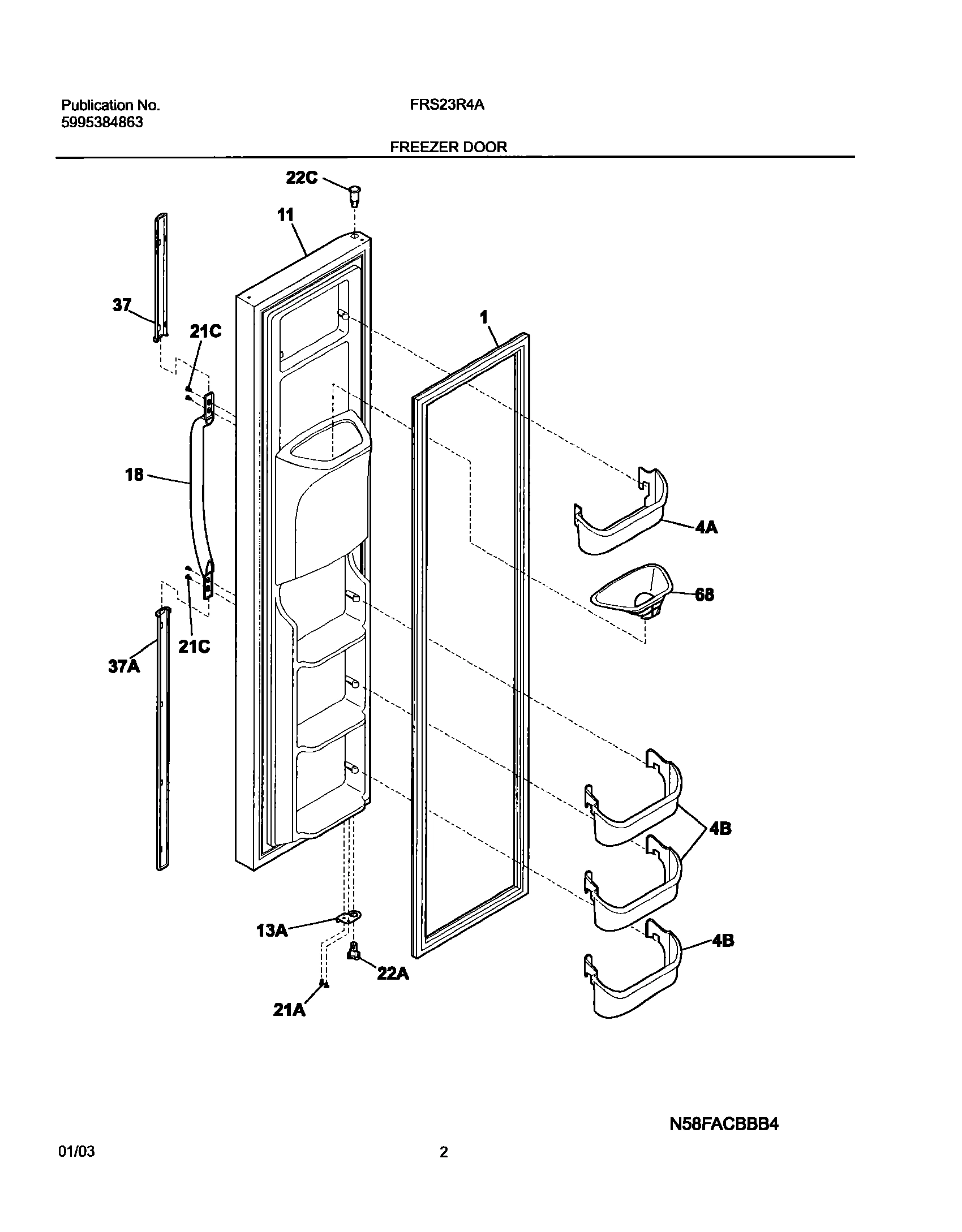 03 - FREEZER DOOR