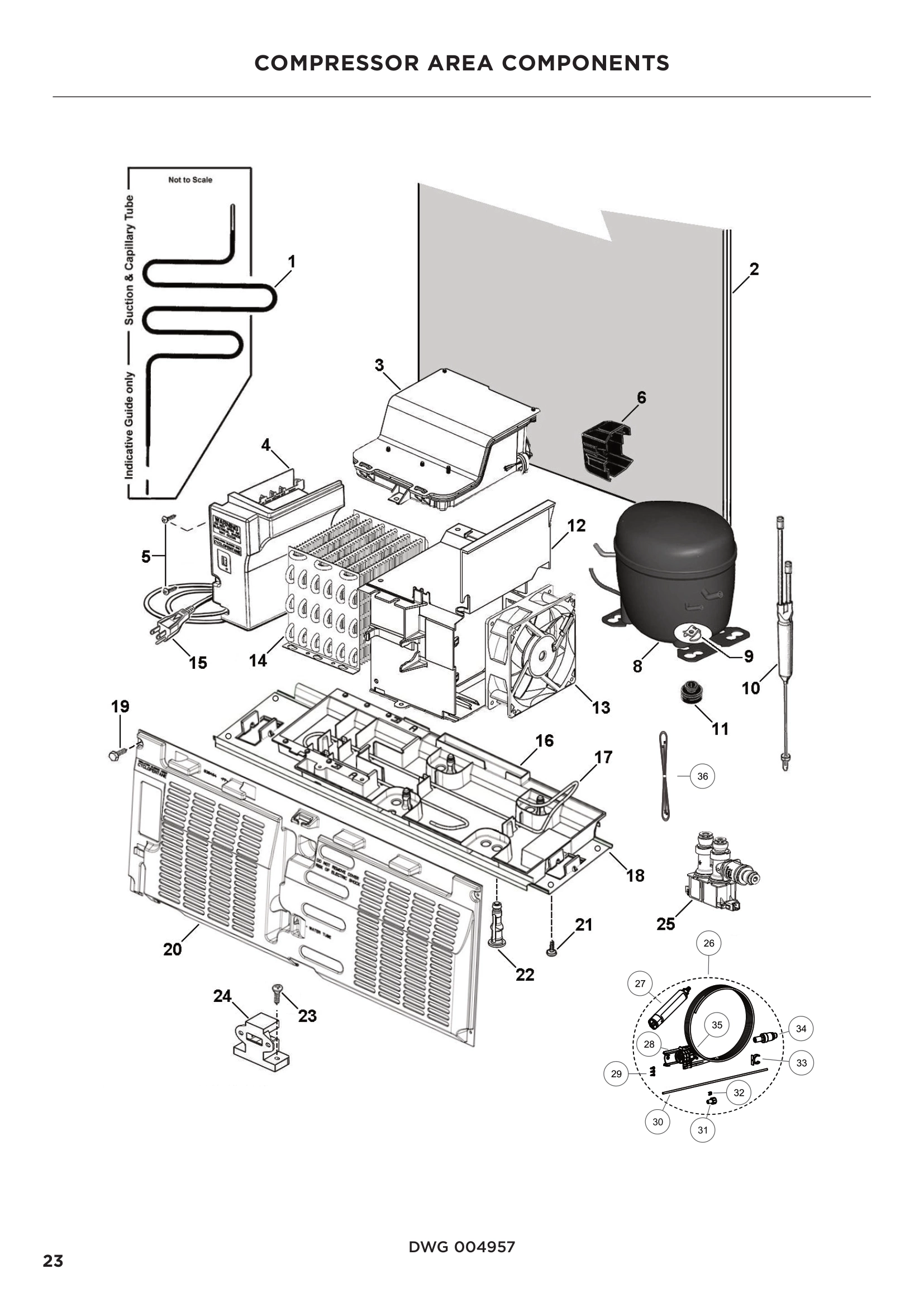 COMPRESSOR AREA COMPONENTS