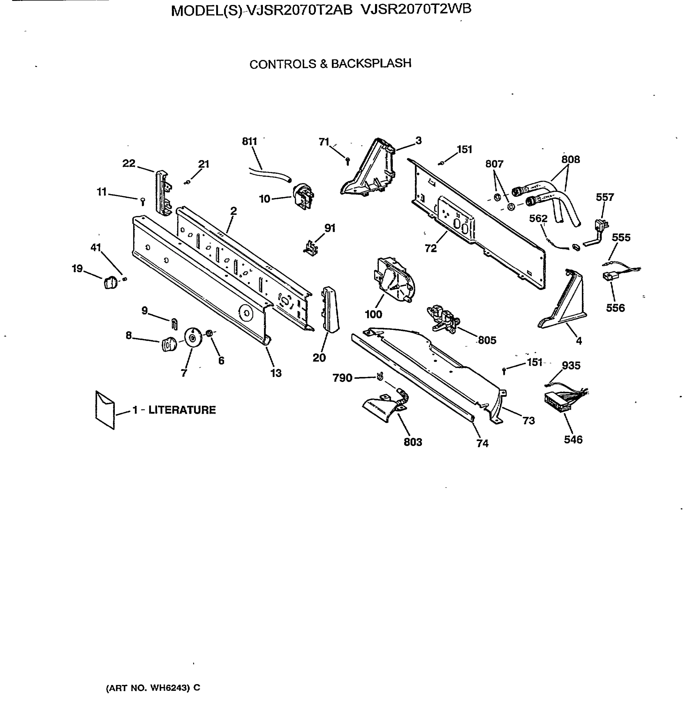 CONTROLS & BACKSPLASH