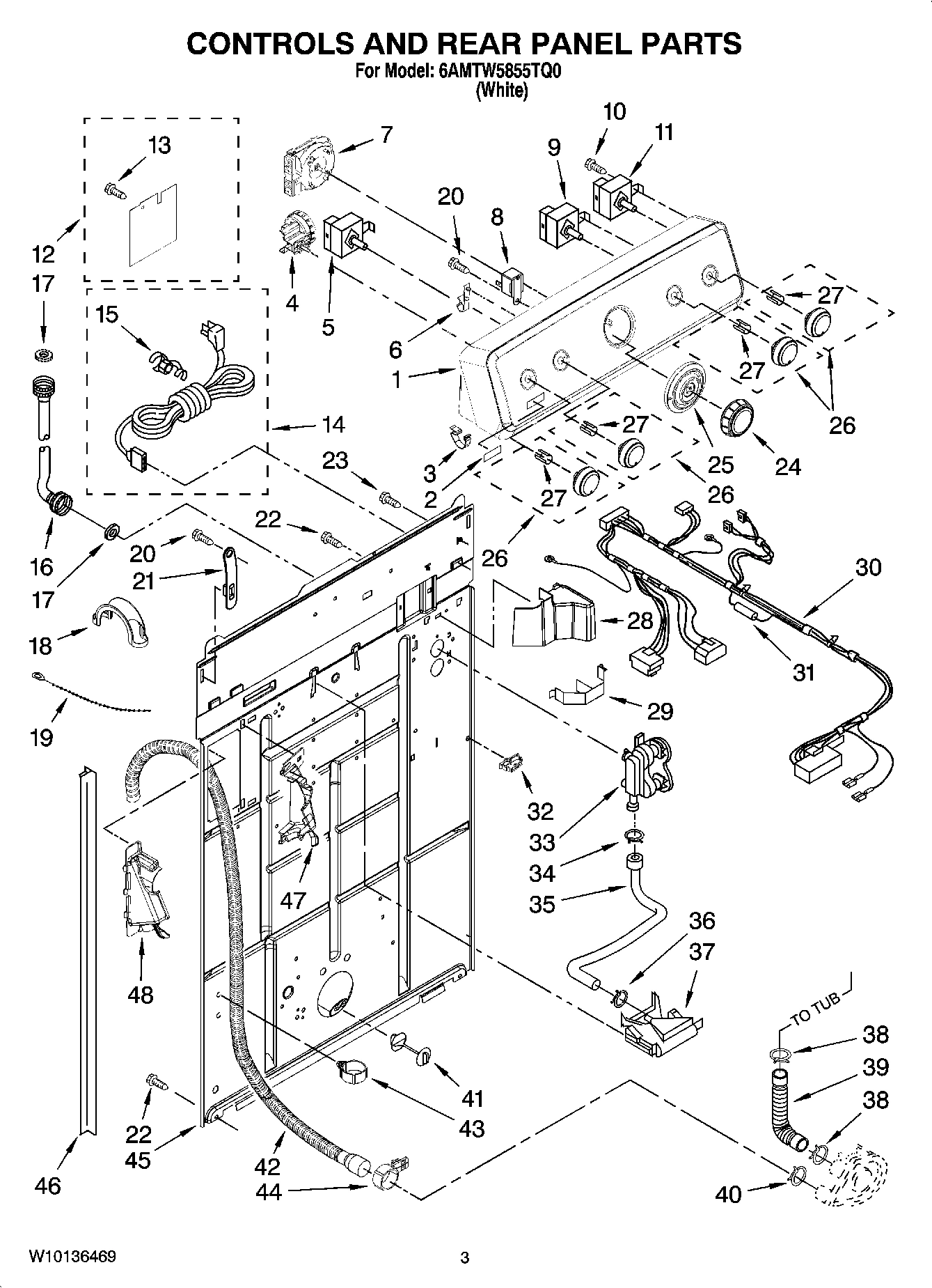 02 - CONTROLS AND REAR PANEL PARTS