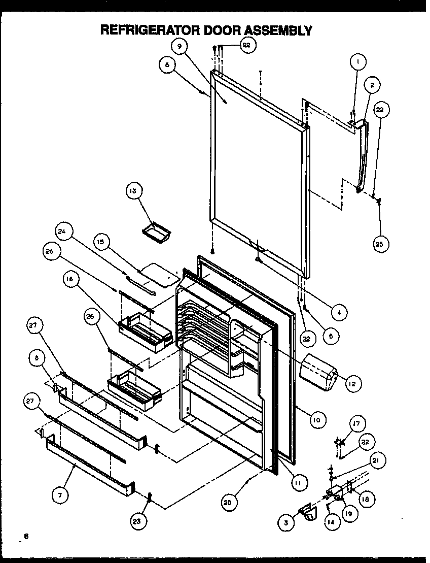 09 - REF DOOR ASSY
