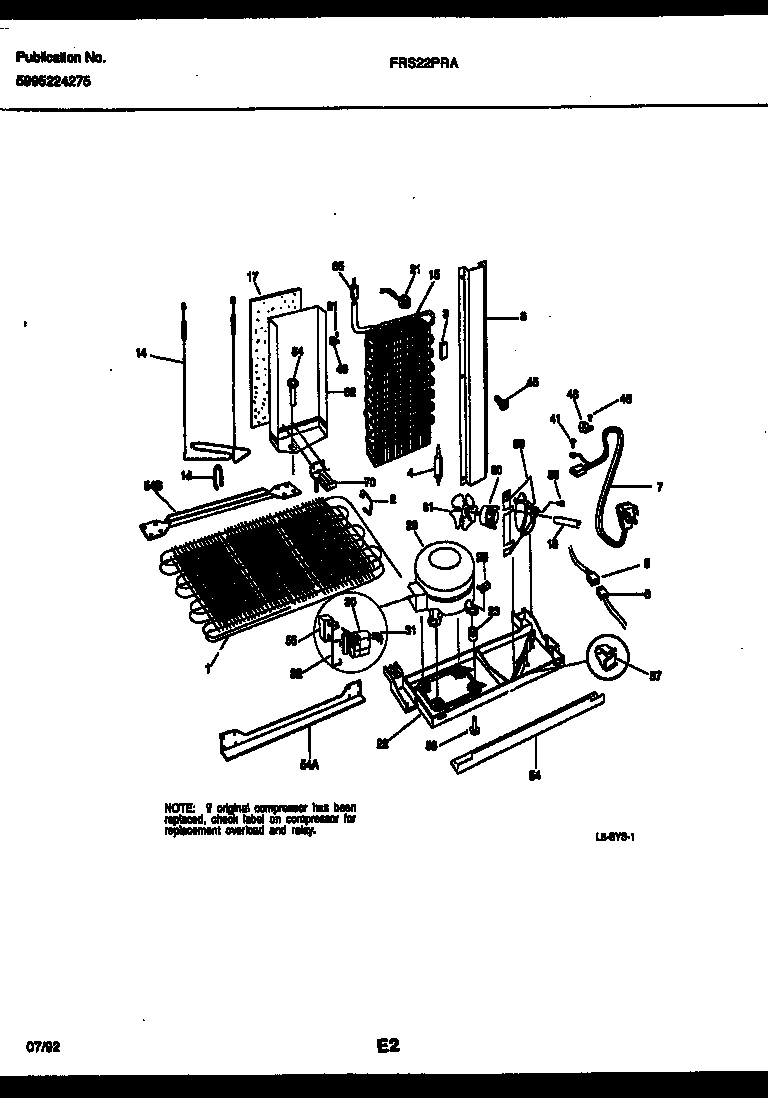 07 - SYSTEM AND AUTOMATIC DEFROST PARTS